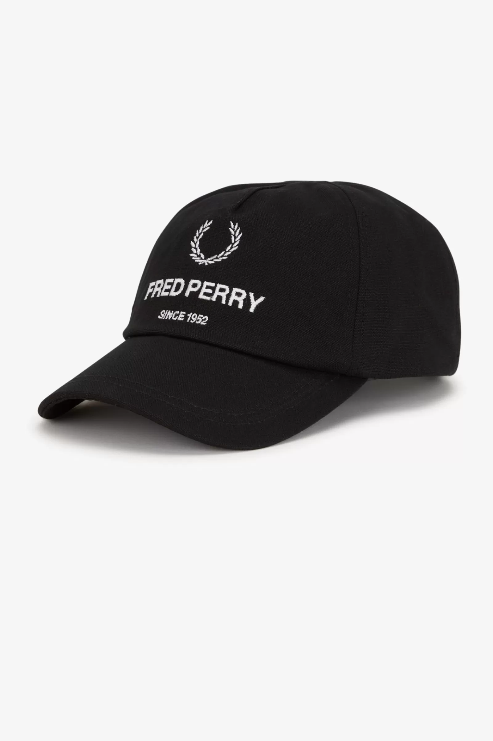 MULHER Fred Perry Boné Em Lona De Algodão Com O Símbolo Da Marca