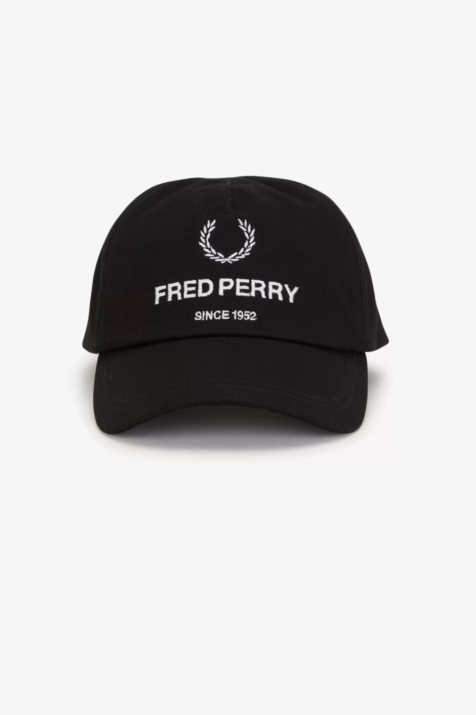 MULHER Fred Perry Boné Em Lona De Algodão Com O Símbolo Da Marca