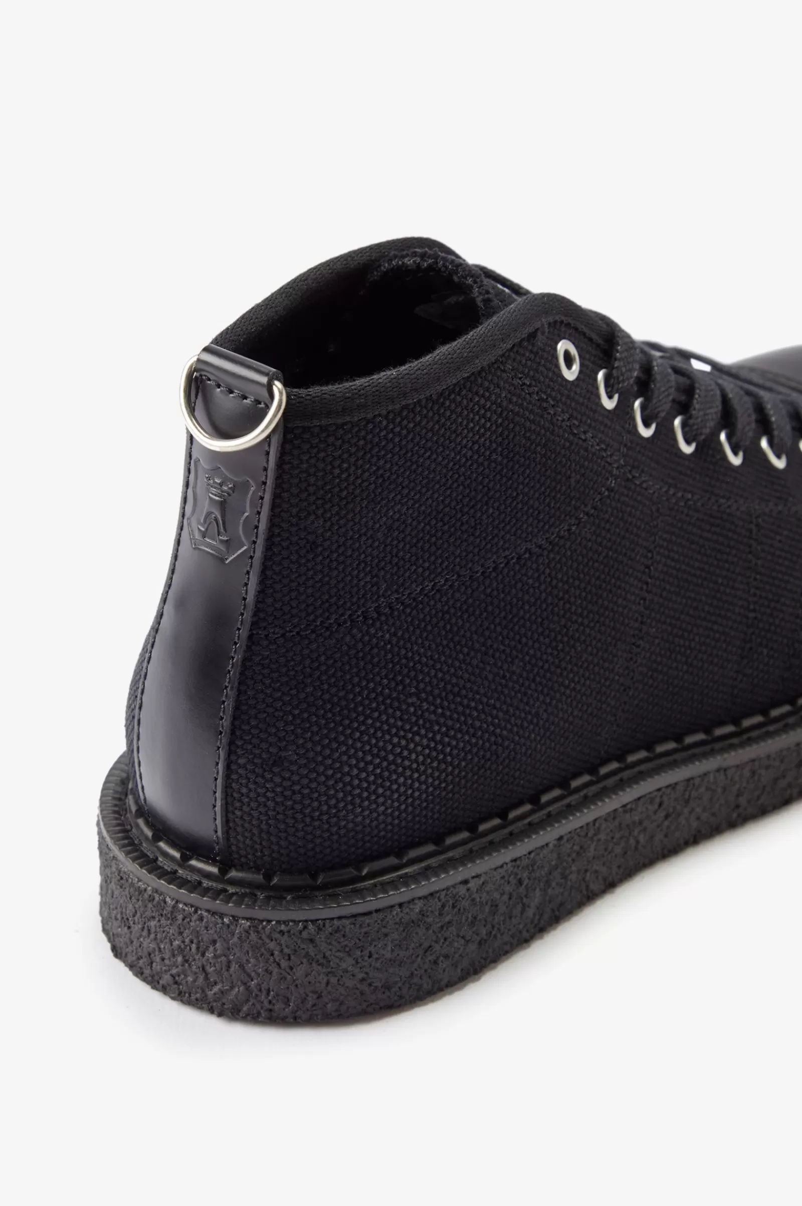 MULHER Fred Perry Botas Monkey Em Lona