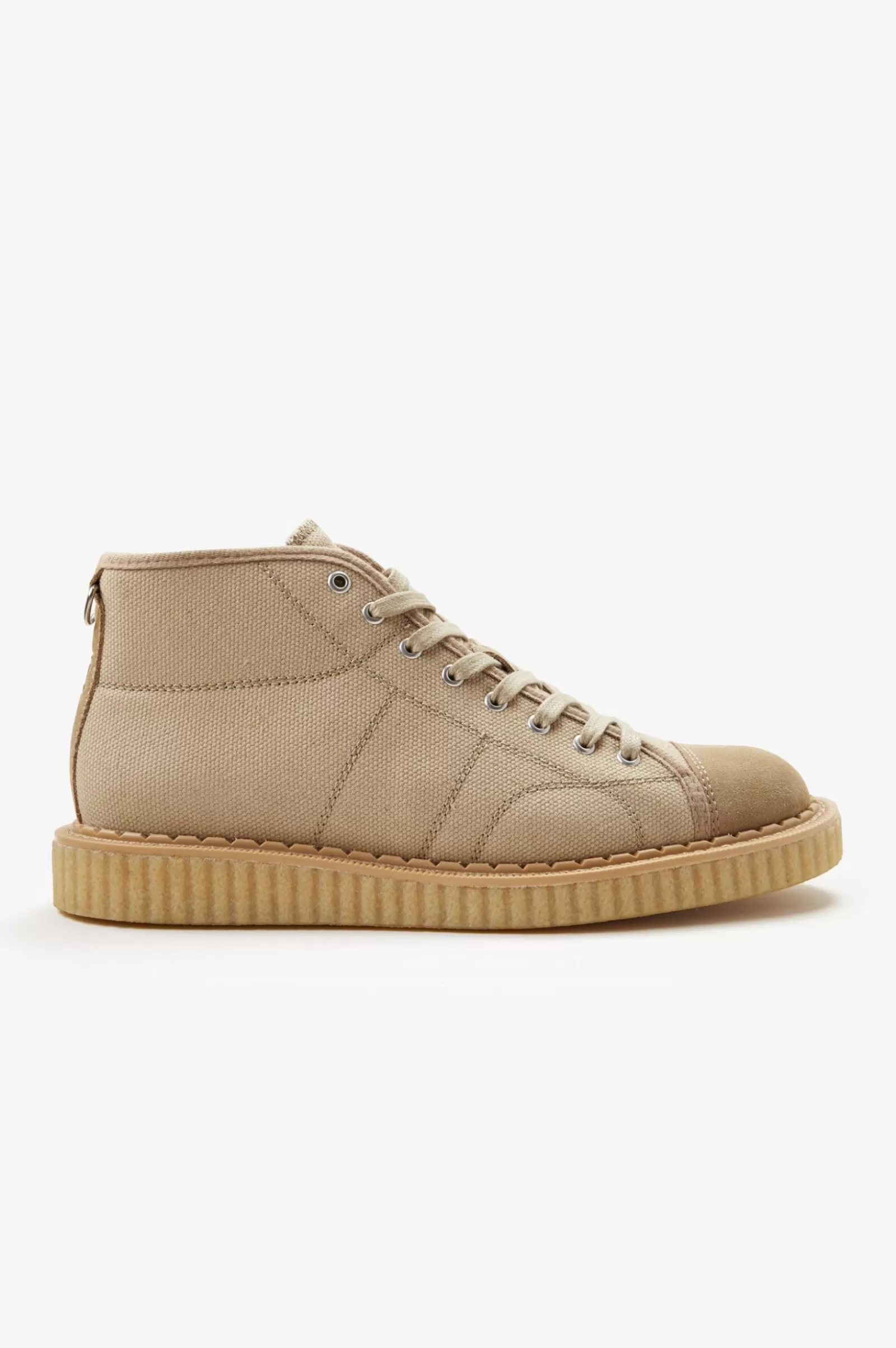 MULHER Fred Perry Botas Monkey Em Lona Grossa