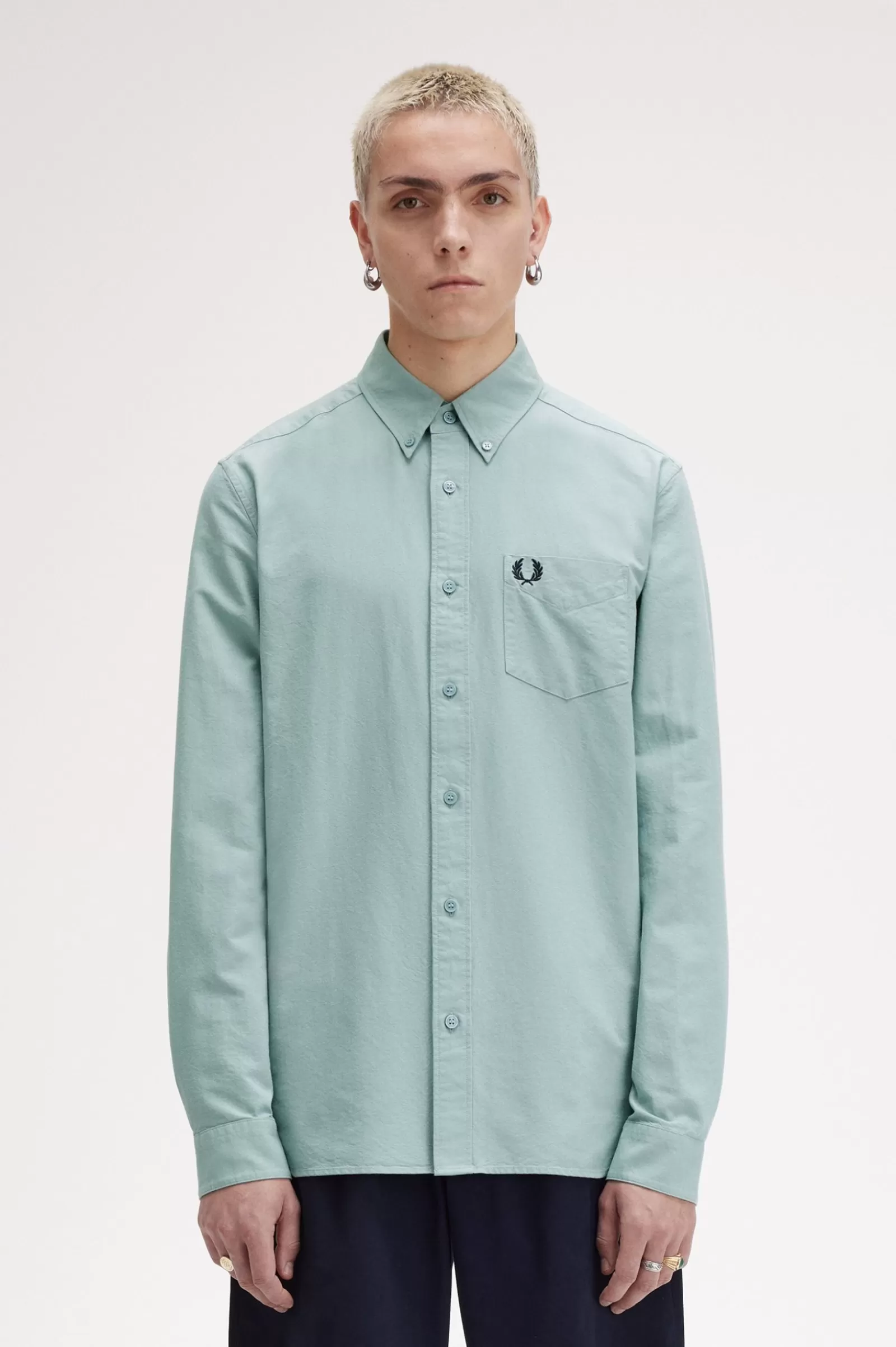 MULHER Fred Perry Camisa Oxford