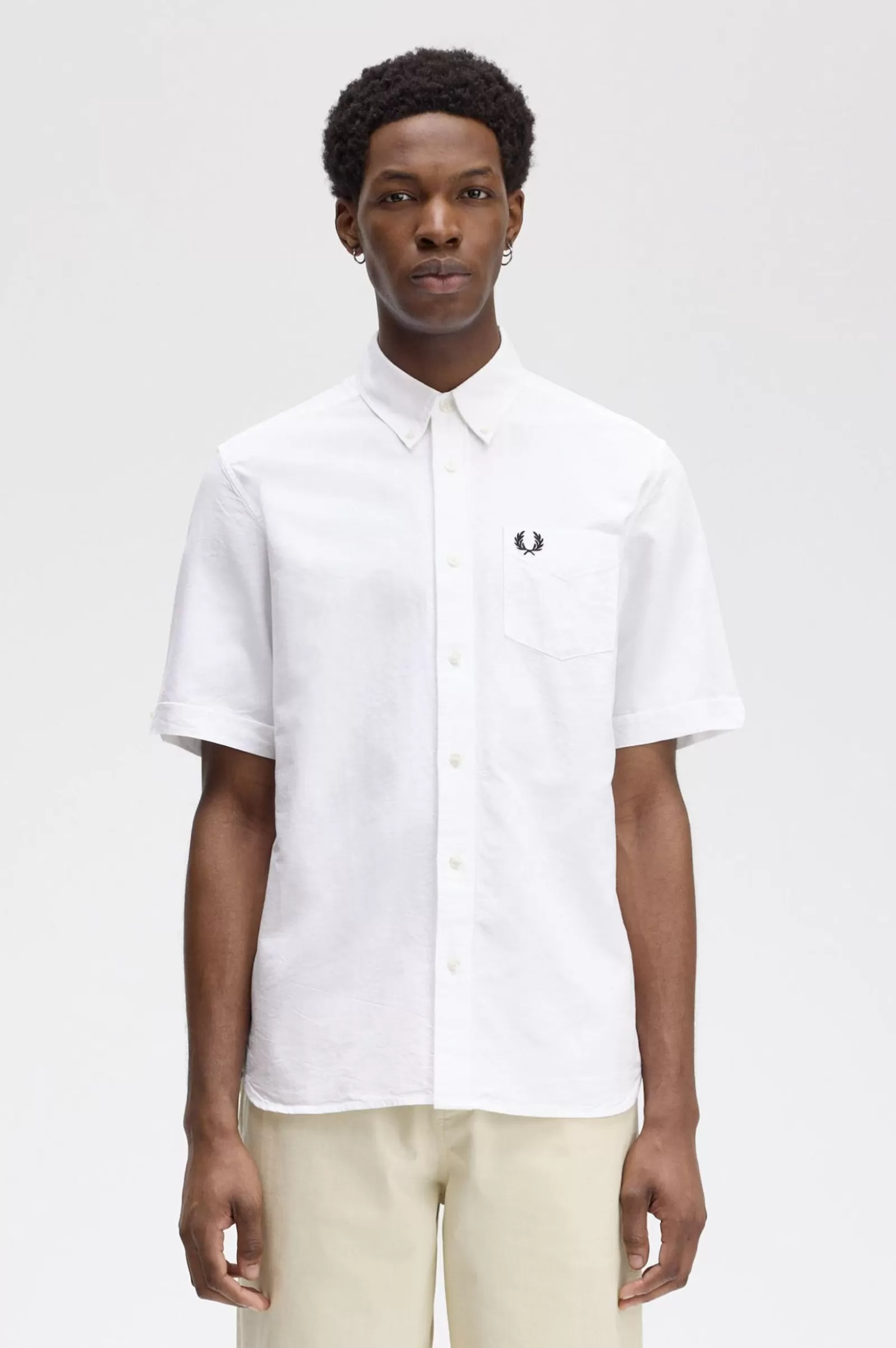 MULHER Fred Perry Camisa Oxford