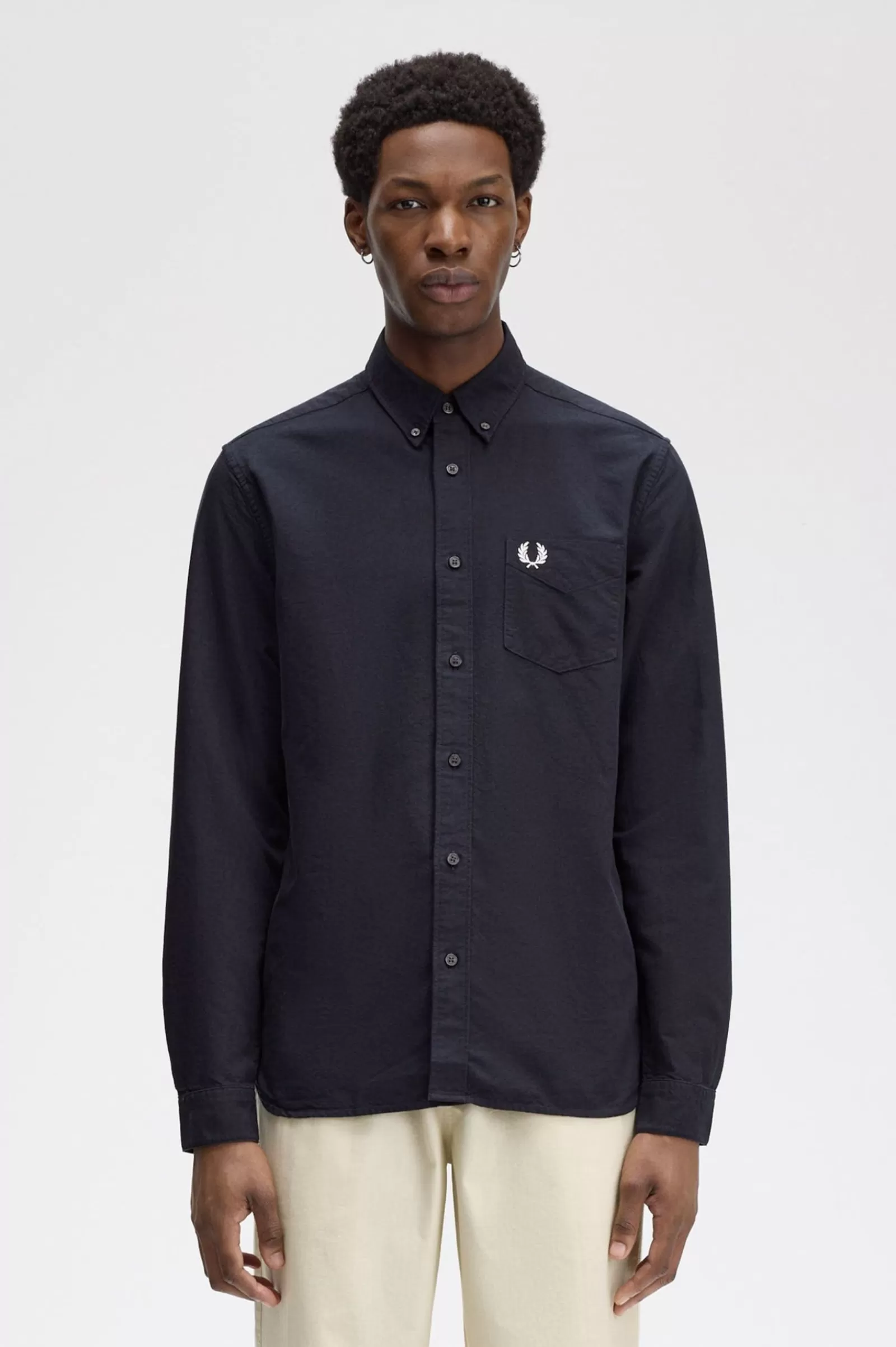 MULHER Fred Perry Camisa Oxford