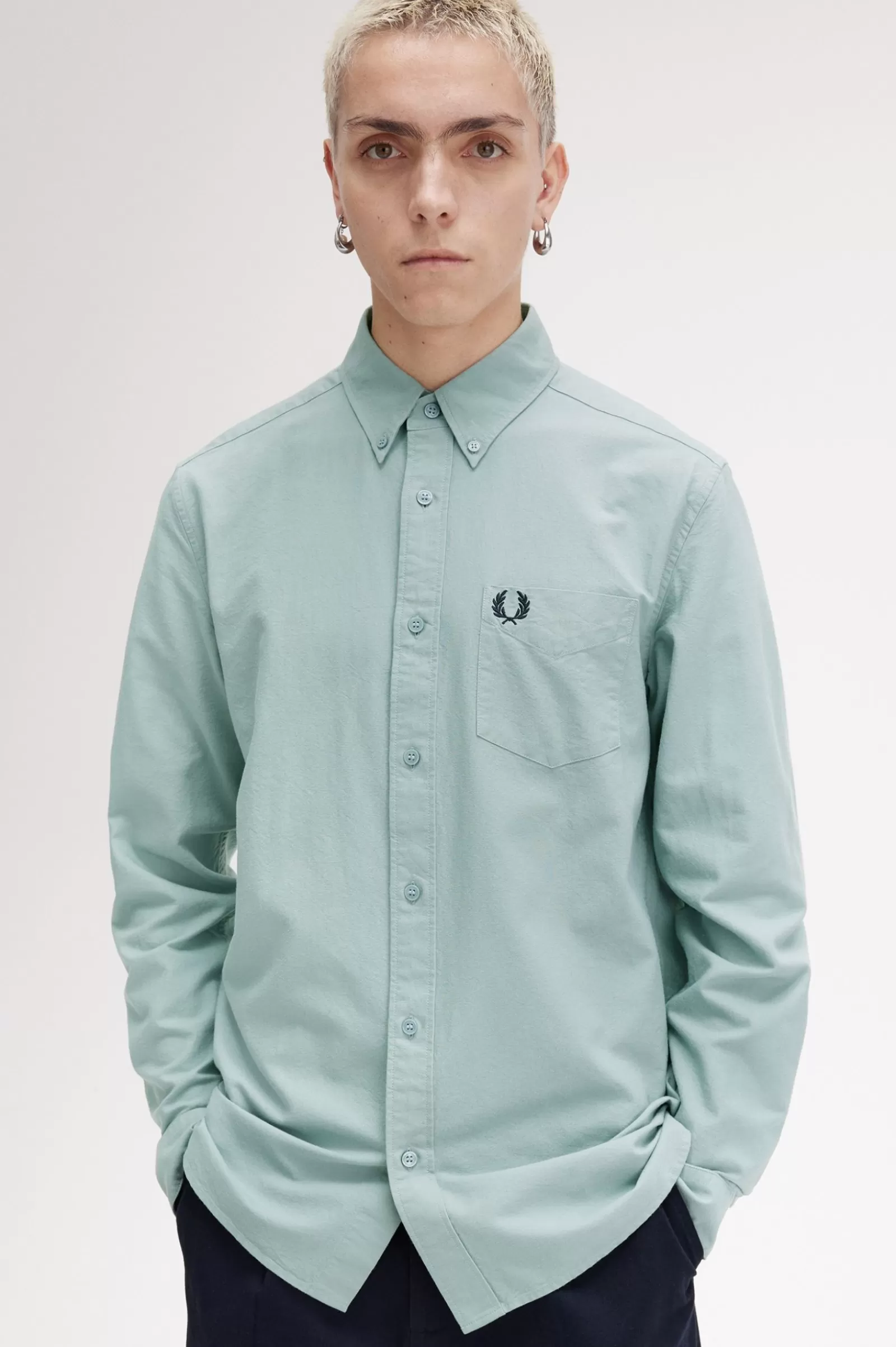 MULHER Fred Perry Camisa Oxford