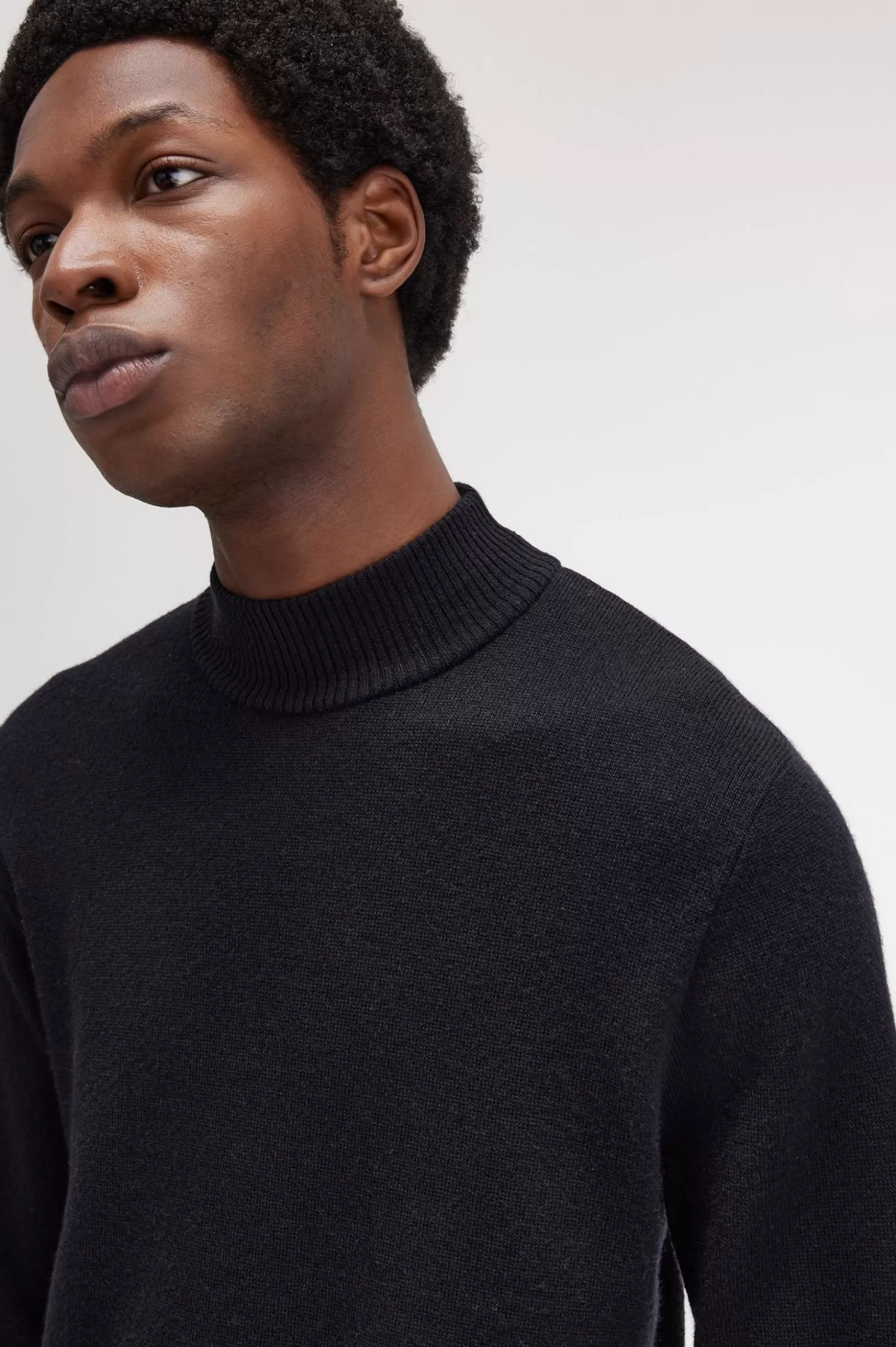 MULHER Fred Perry Camisola De Gola Subida Com A Coroa De Louros