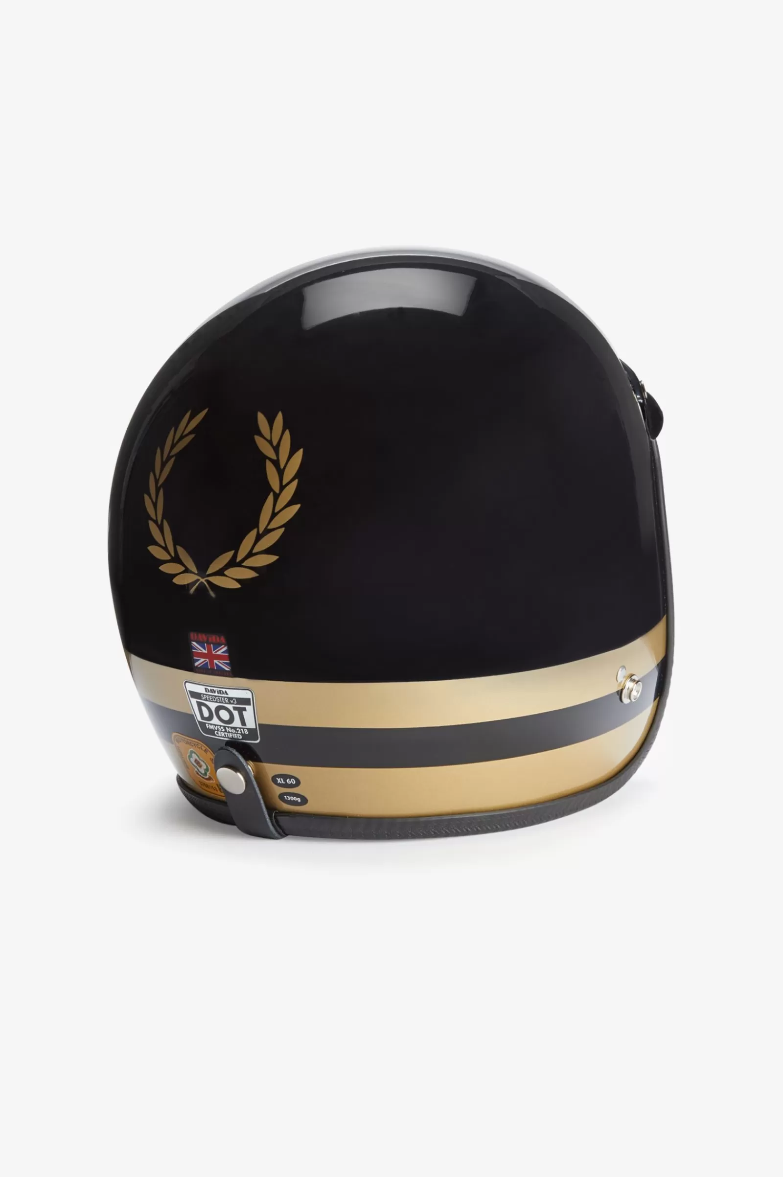 MULHER Fred Perry Capacete Com Ponto Descontínuo Duplo