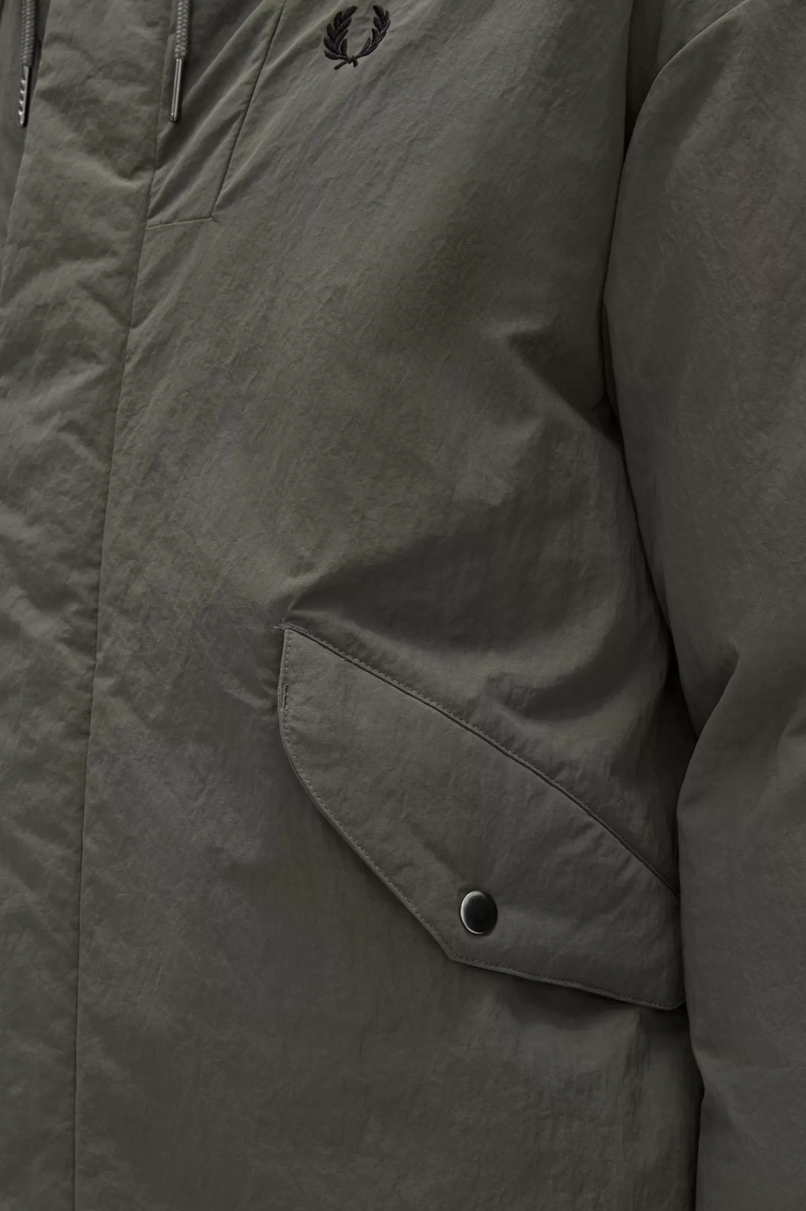 MULHER Fred Perry Casaco Acolchoado Com Fecho De Correr Integral