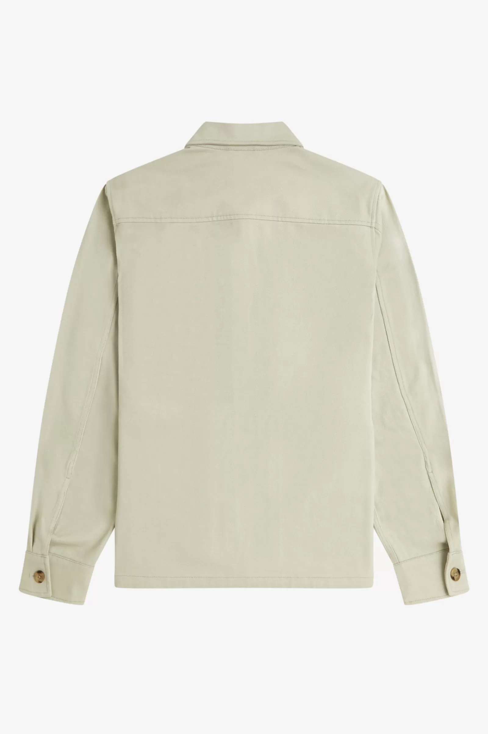 MULHER Fred Perry Casaco Camiseiro Com Fecho De Correr Em Sarja