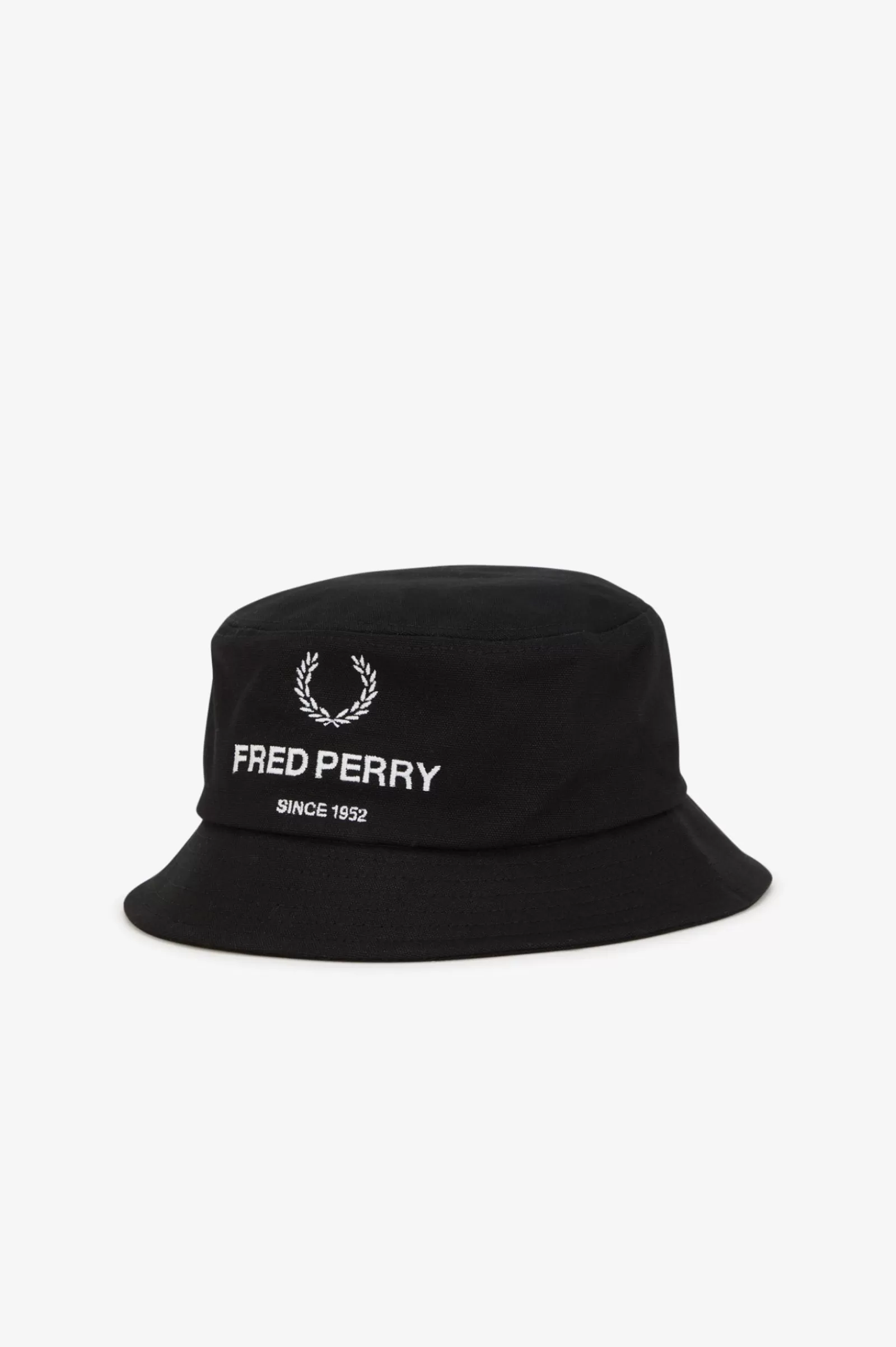MULHER Fred Perry Chapéu Panamá Em Lona De Algodão Com O Símbolo Da Marca