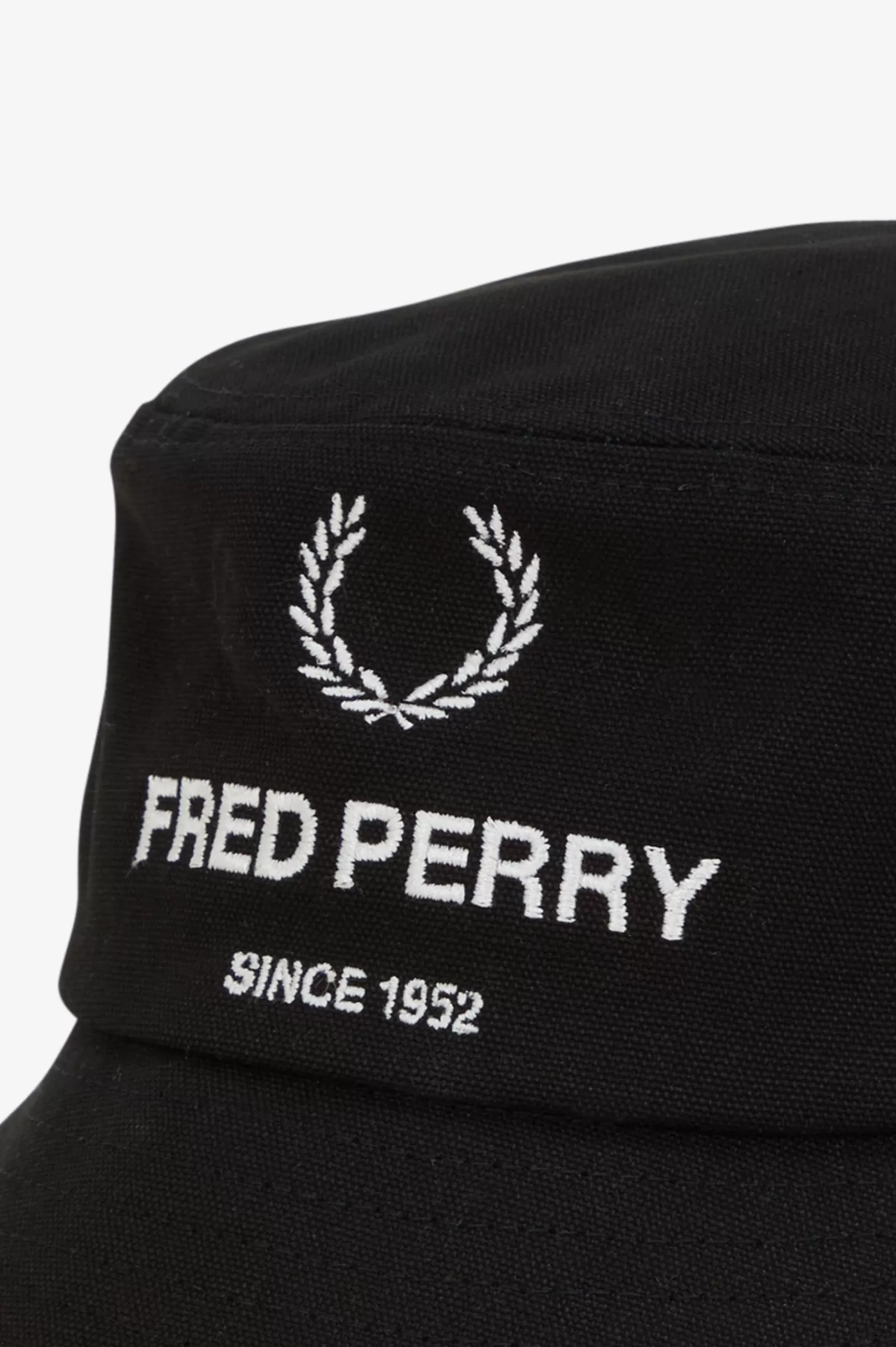 MULHER Fred Perry Chapéu Panamá Em Lona De Algodão Com O Símbolo Da Marca