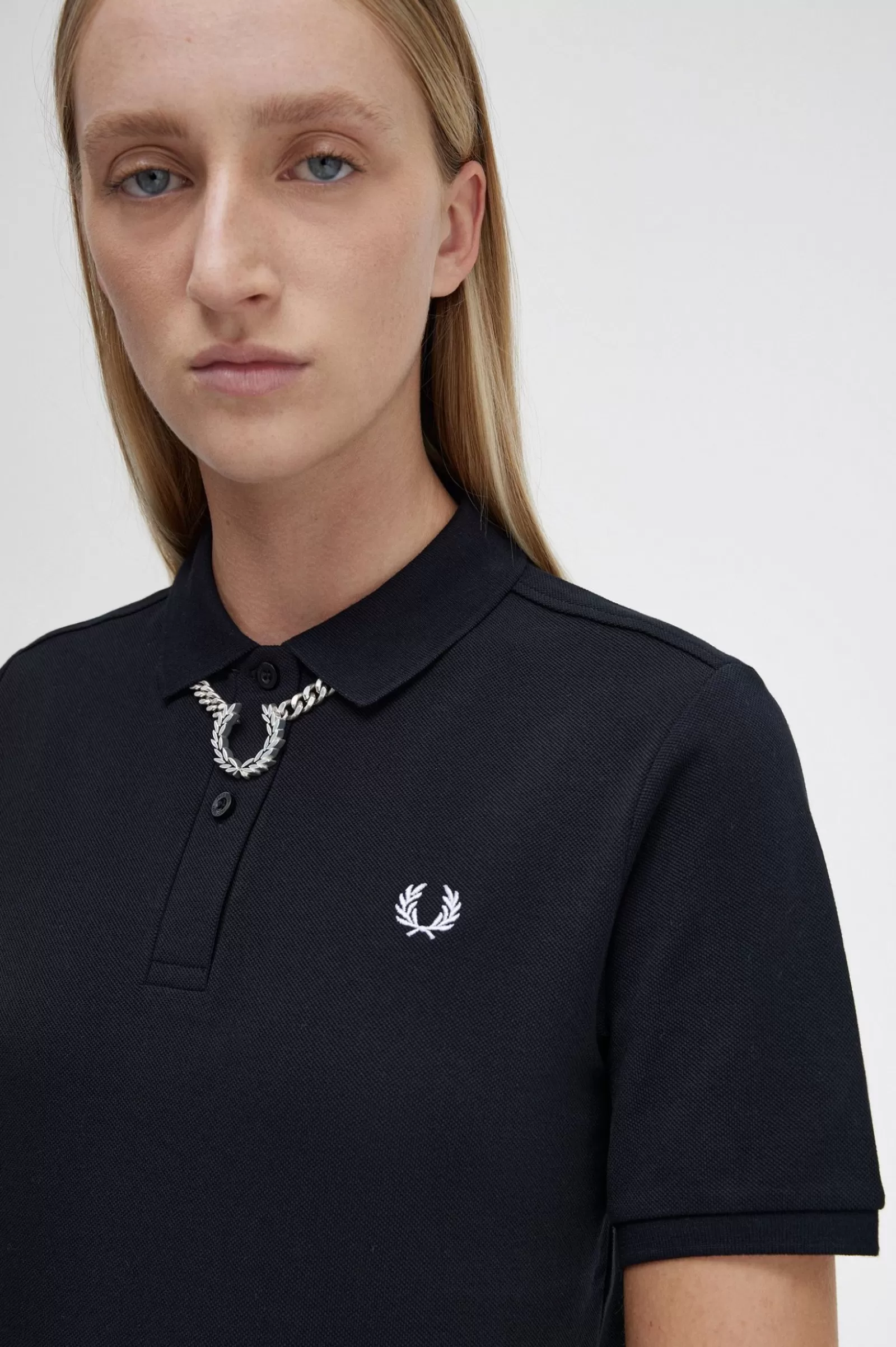 MULHER Fred Perry Colar Grosso Laurel Wreath