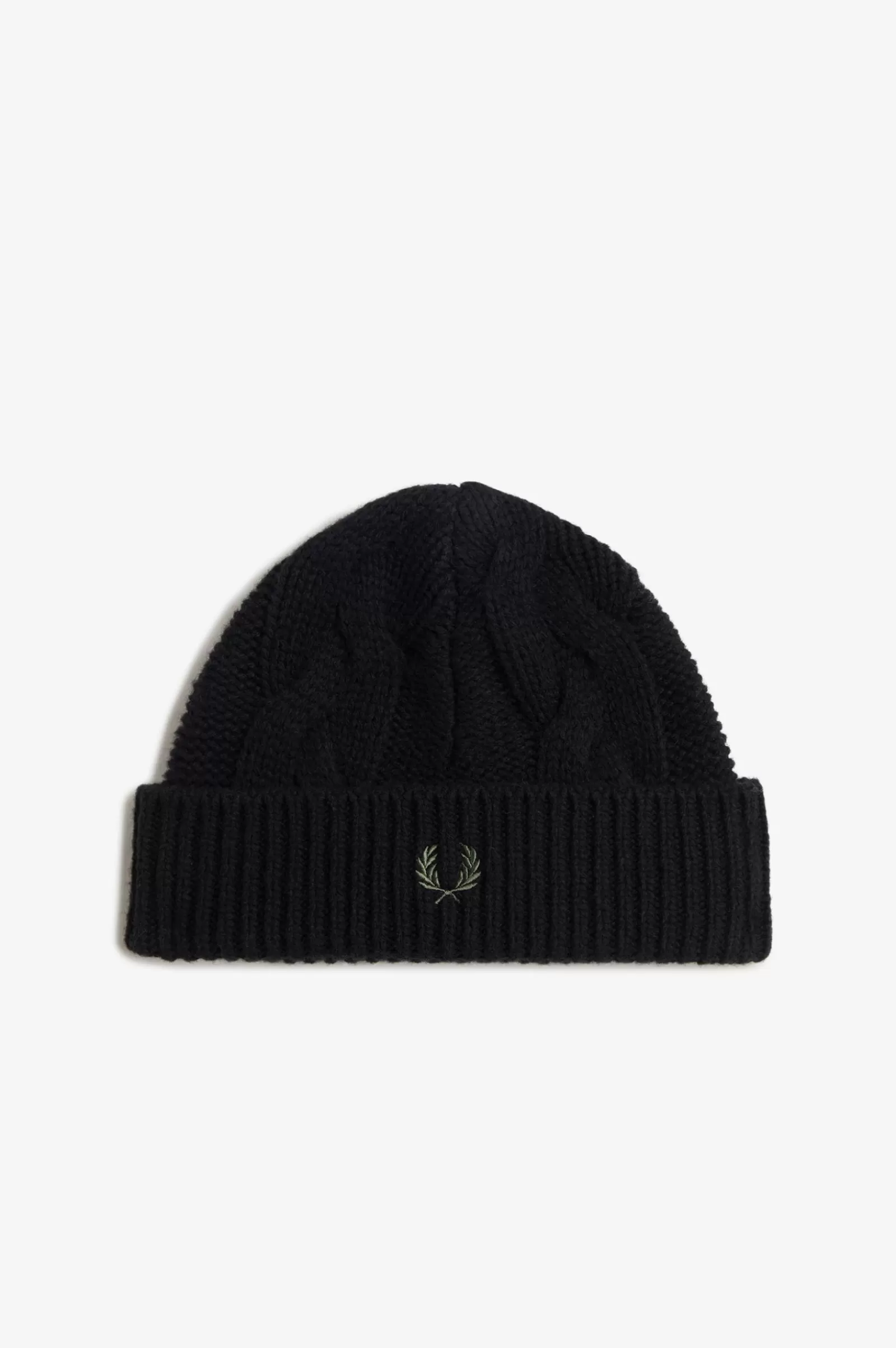 MULHER Fred Perry Gorro Em Lã De Cordeiro Entrançada