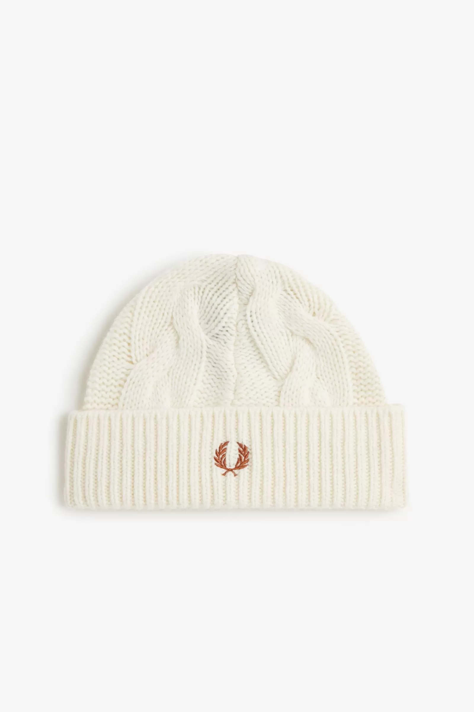 MULHER Fred Perry Gorro Em Lã De Cordeiro Entrançada