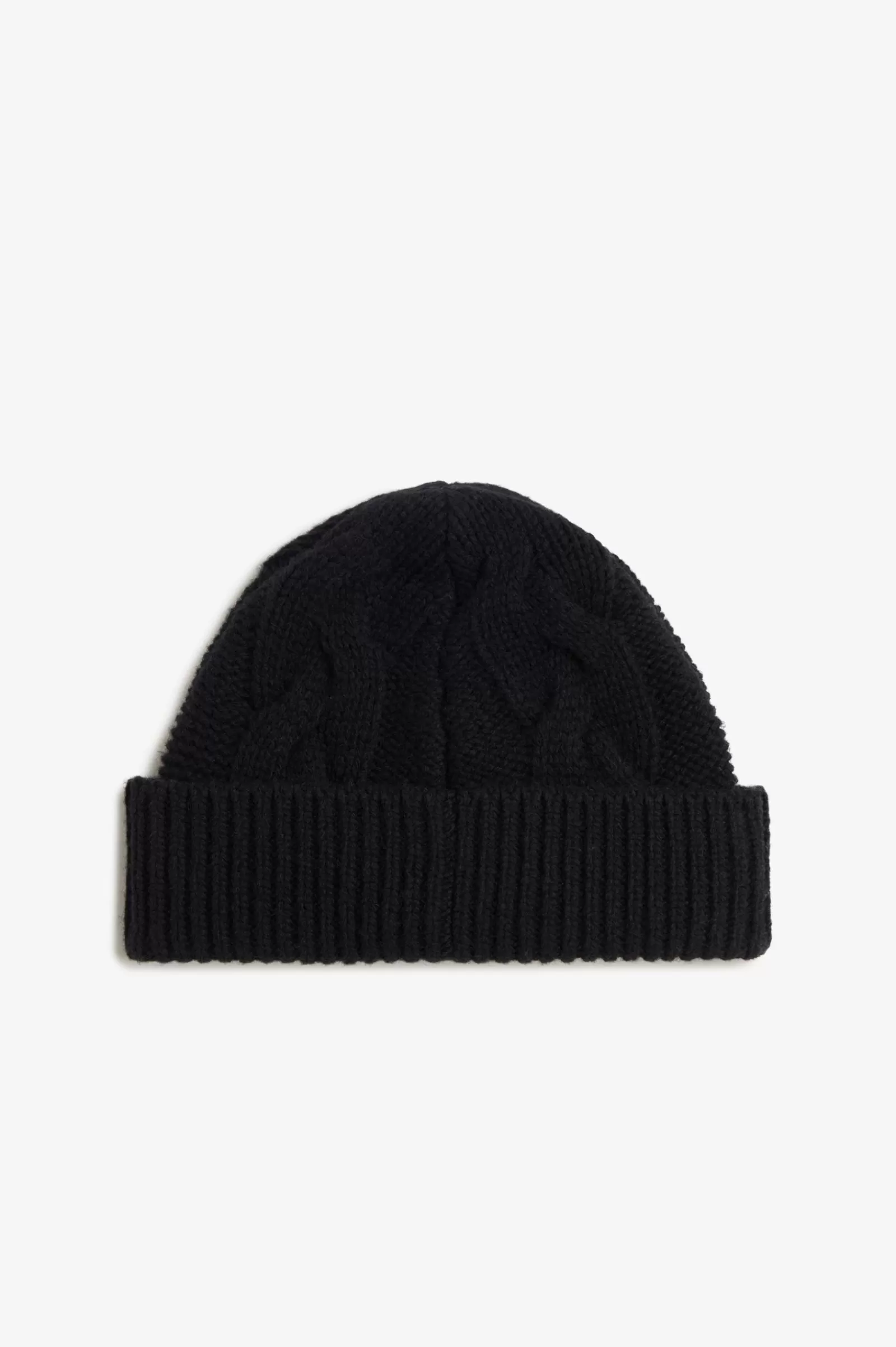 MULHER Fred Perry Gorro Em Lã De Cordeiro Entrançada