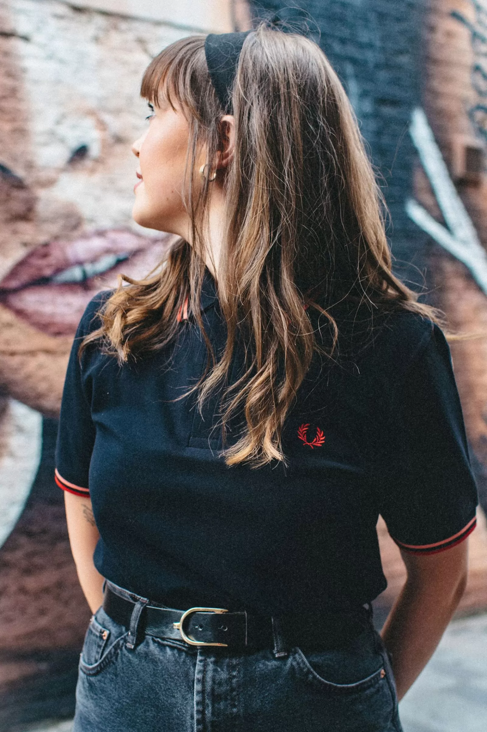 MULHER Fred Perry M12