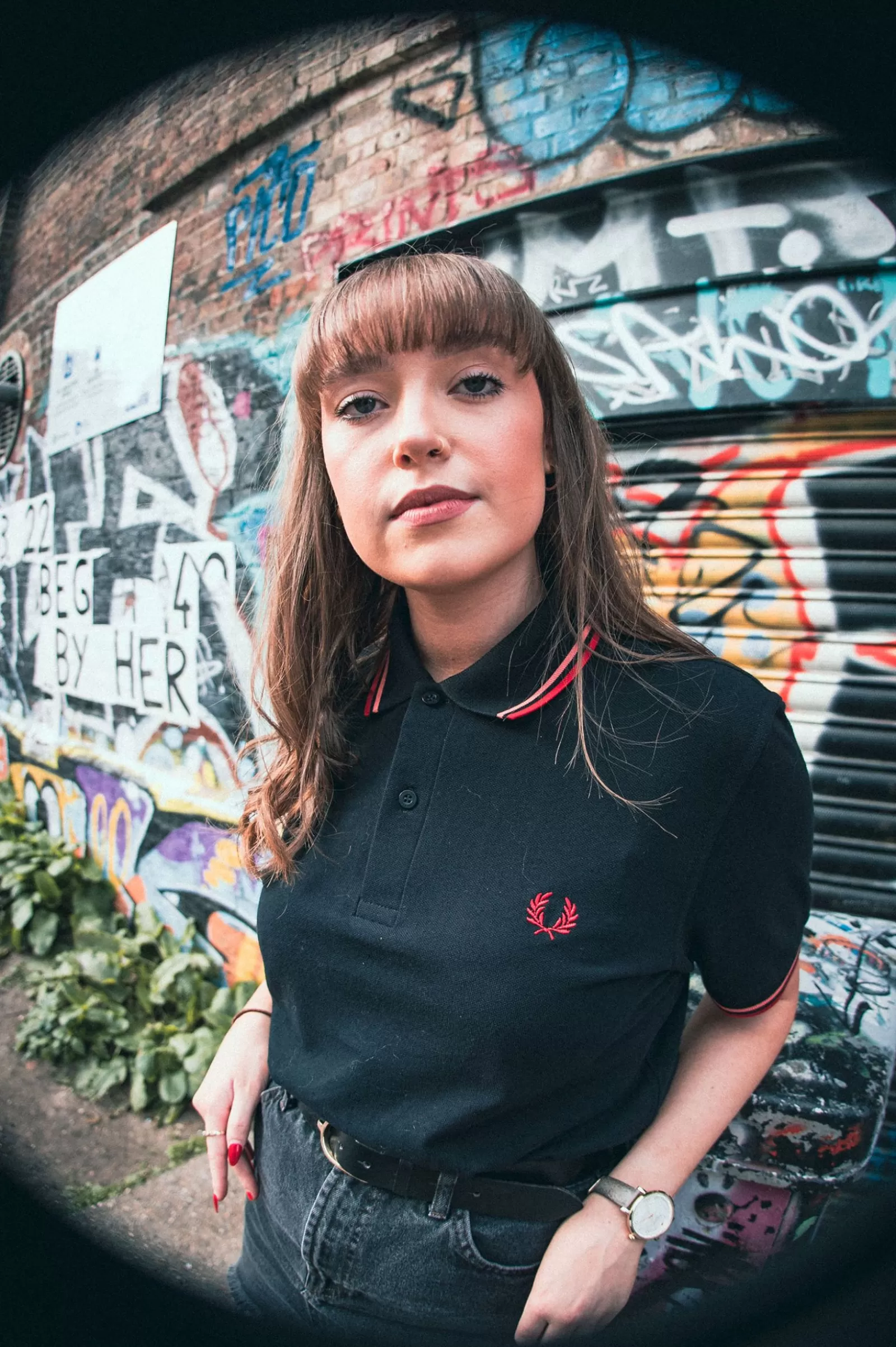 MULHER Fred Perry M12