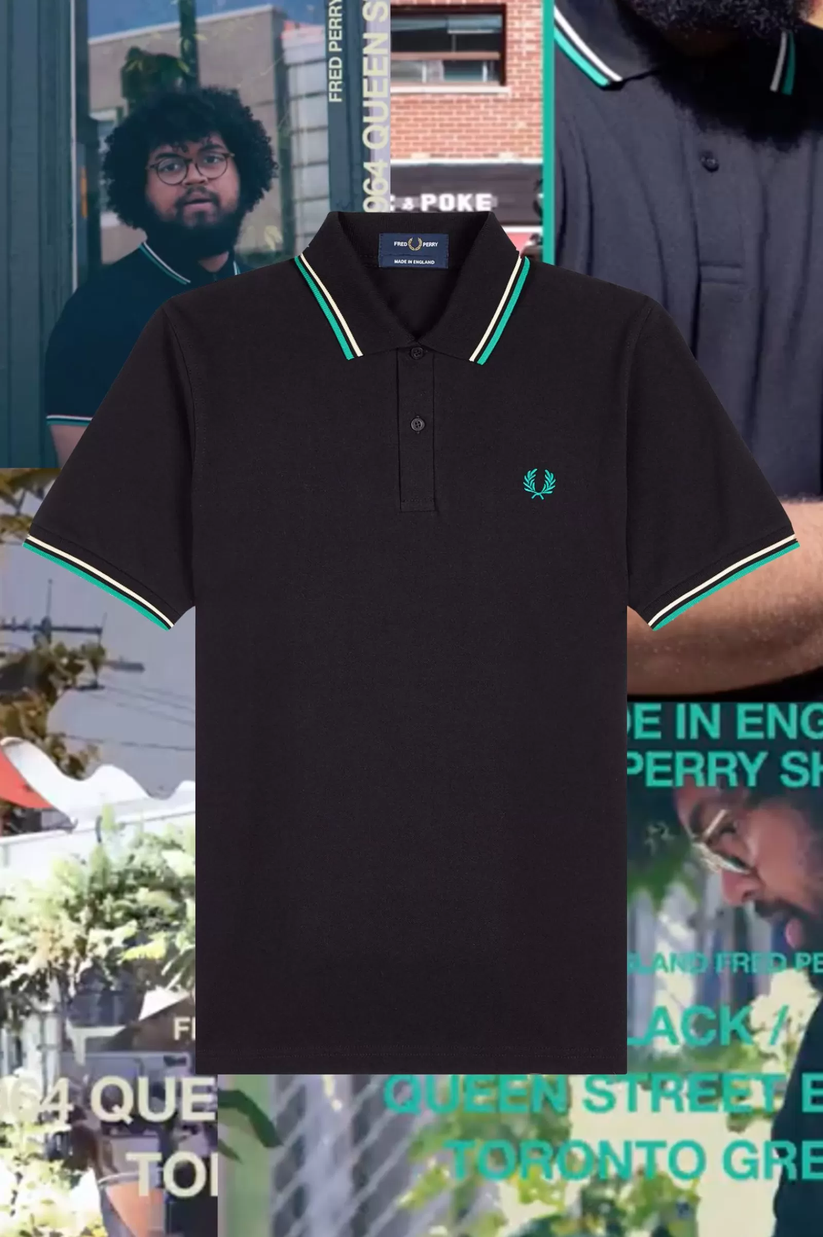 MULHER Fred Perry M12