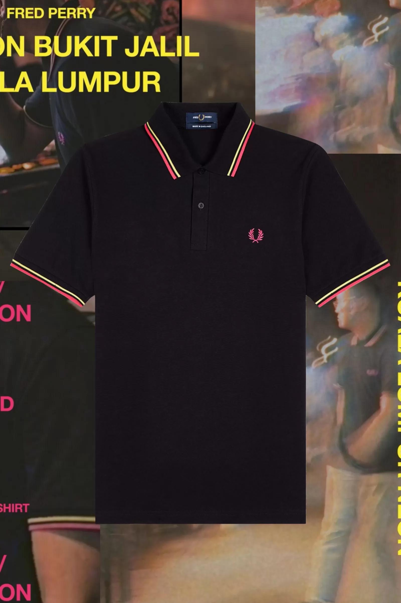 MULHER Fred Perry M12