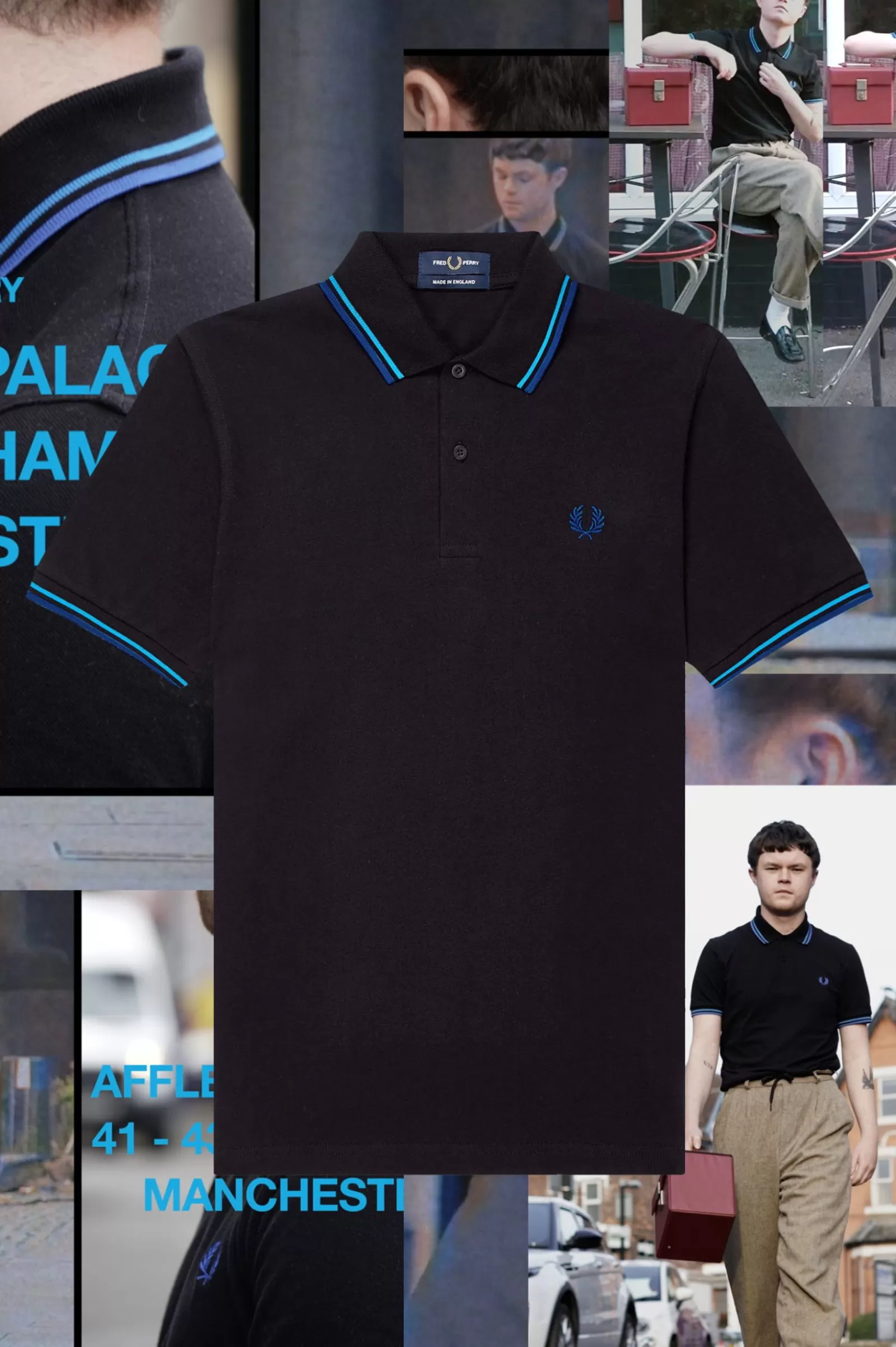 MULHER Fred Perry M12