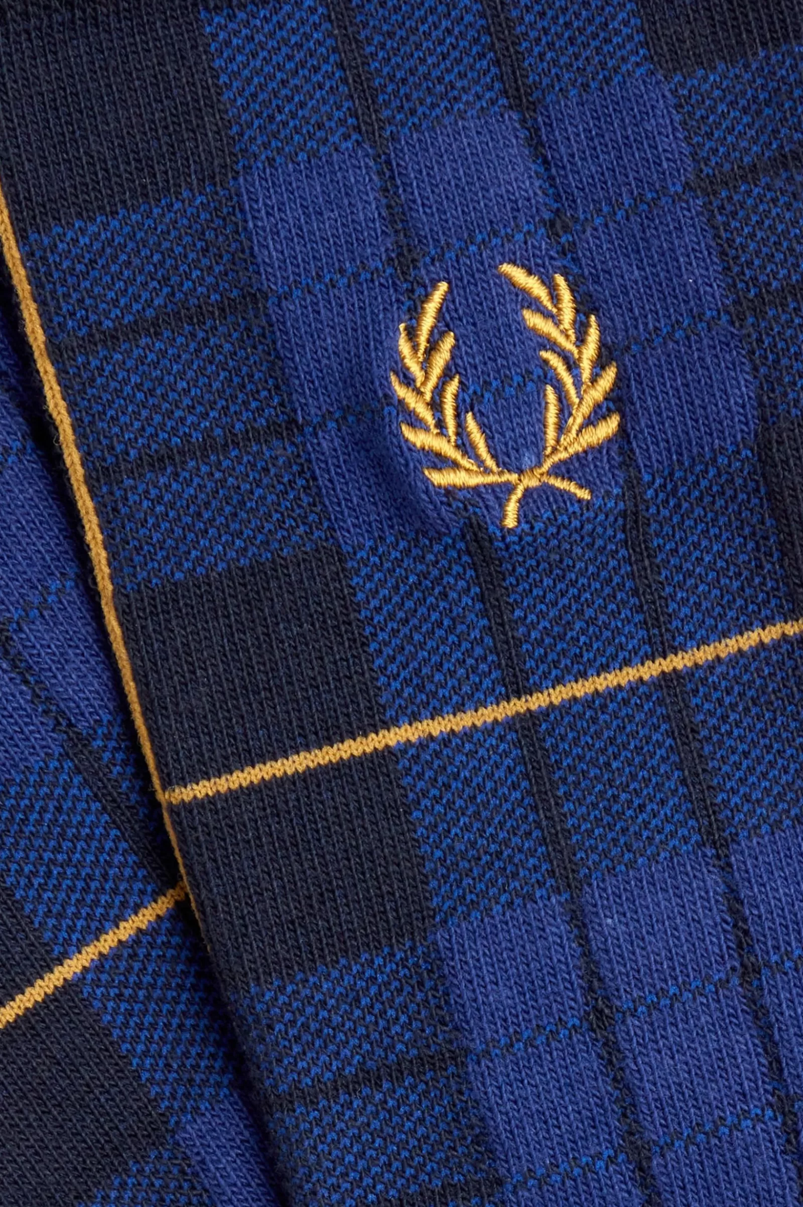 MULHER Fred Perry Meia Com Padrão Tartan