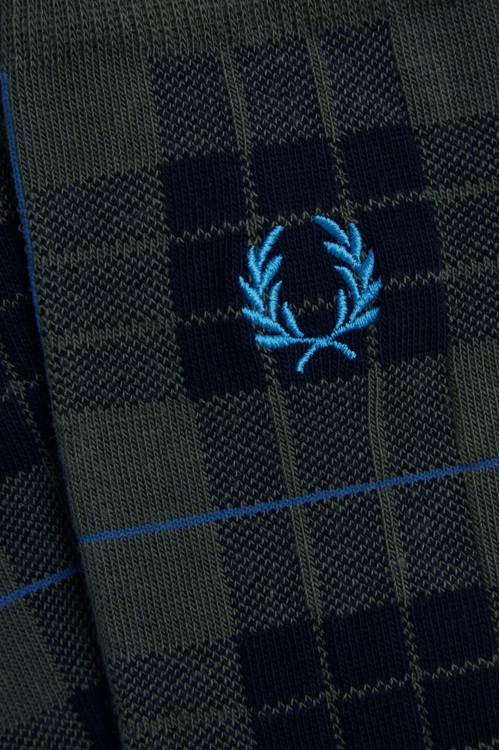 MULHER Fred Perry Meia Com Padrão Tartan