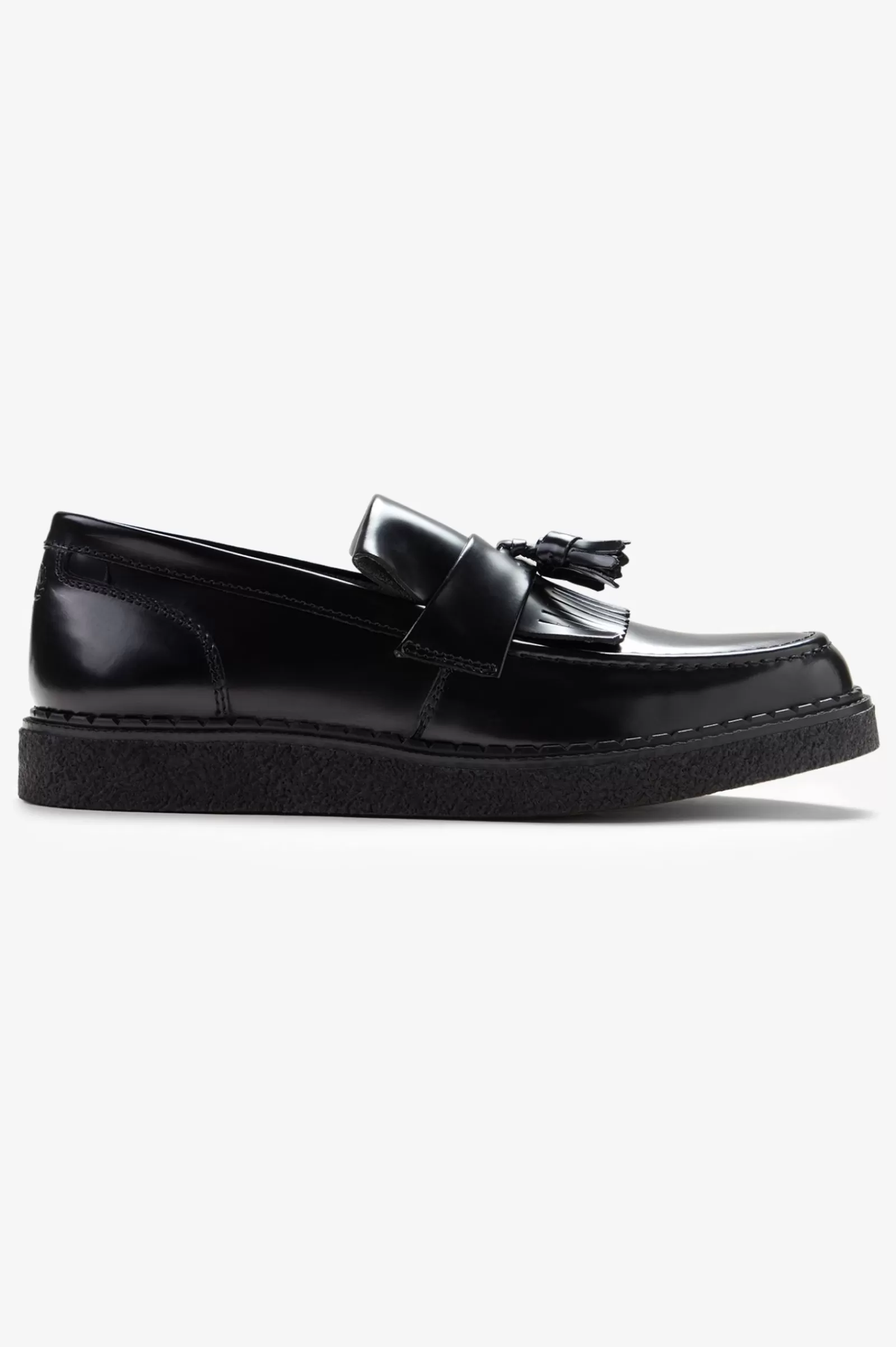 MULHER Fred Perry Mocassim Com Borla Em Pele