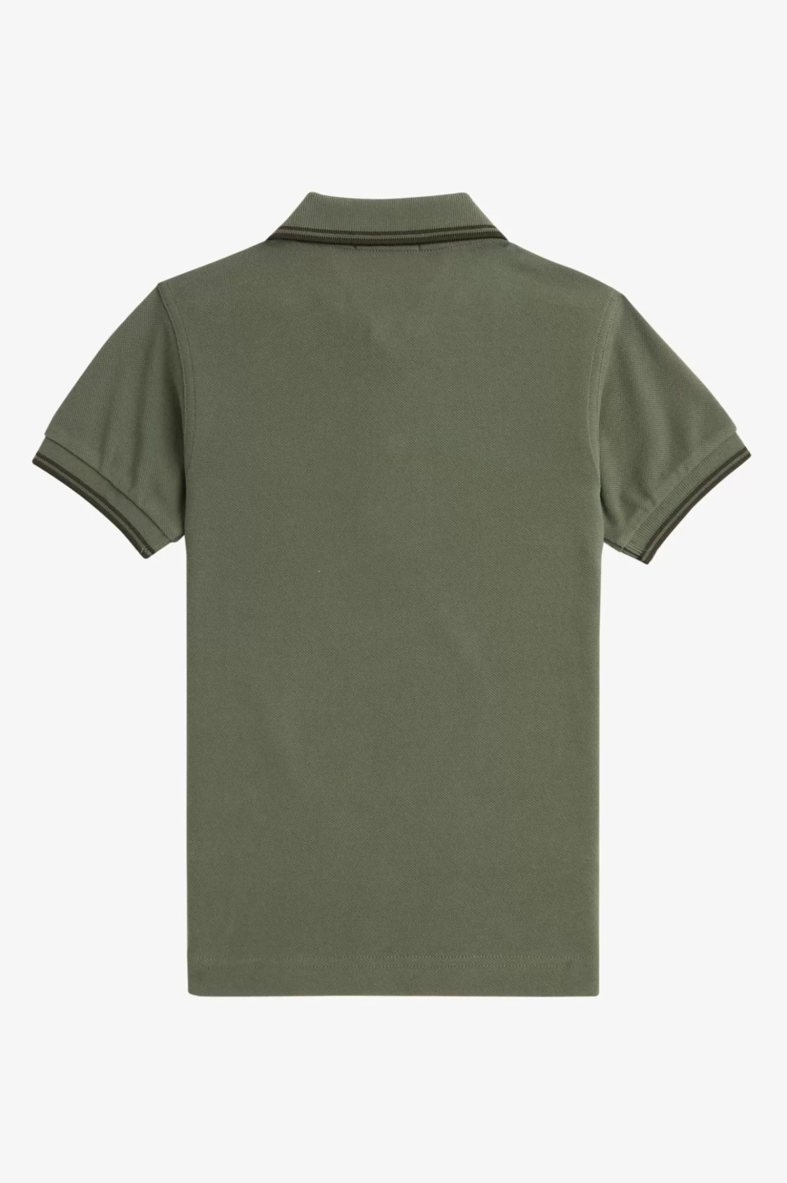 Fred Perry Polo Com Borda Com Ponto Descontínuo Dupla Para Criança
