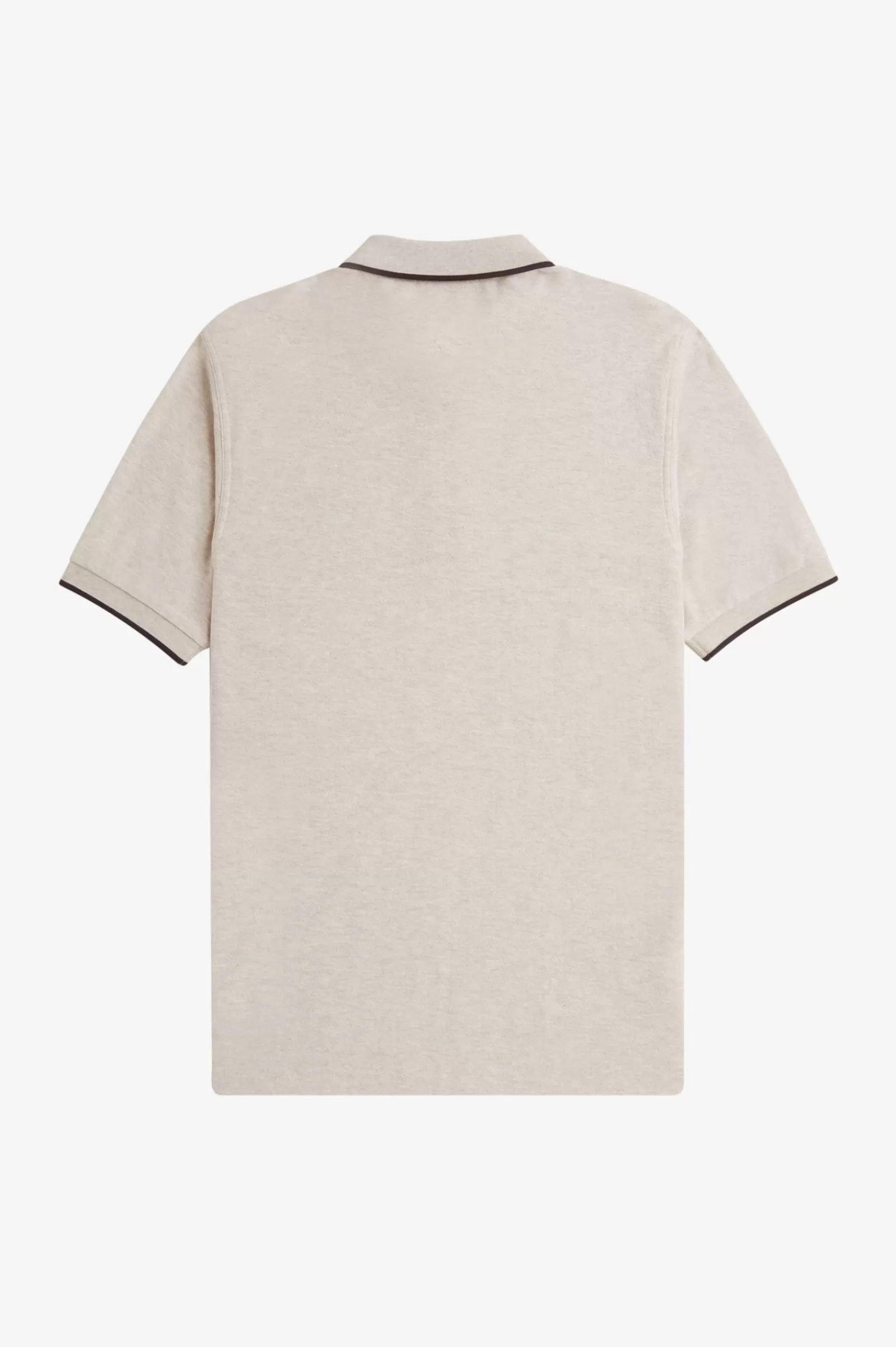 MULHER Fred Perry Polo Com Fecho De Correr Na Gola Em Piqué De Crepe