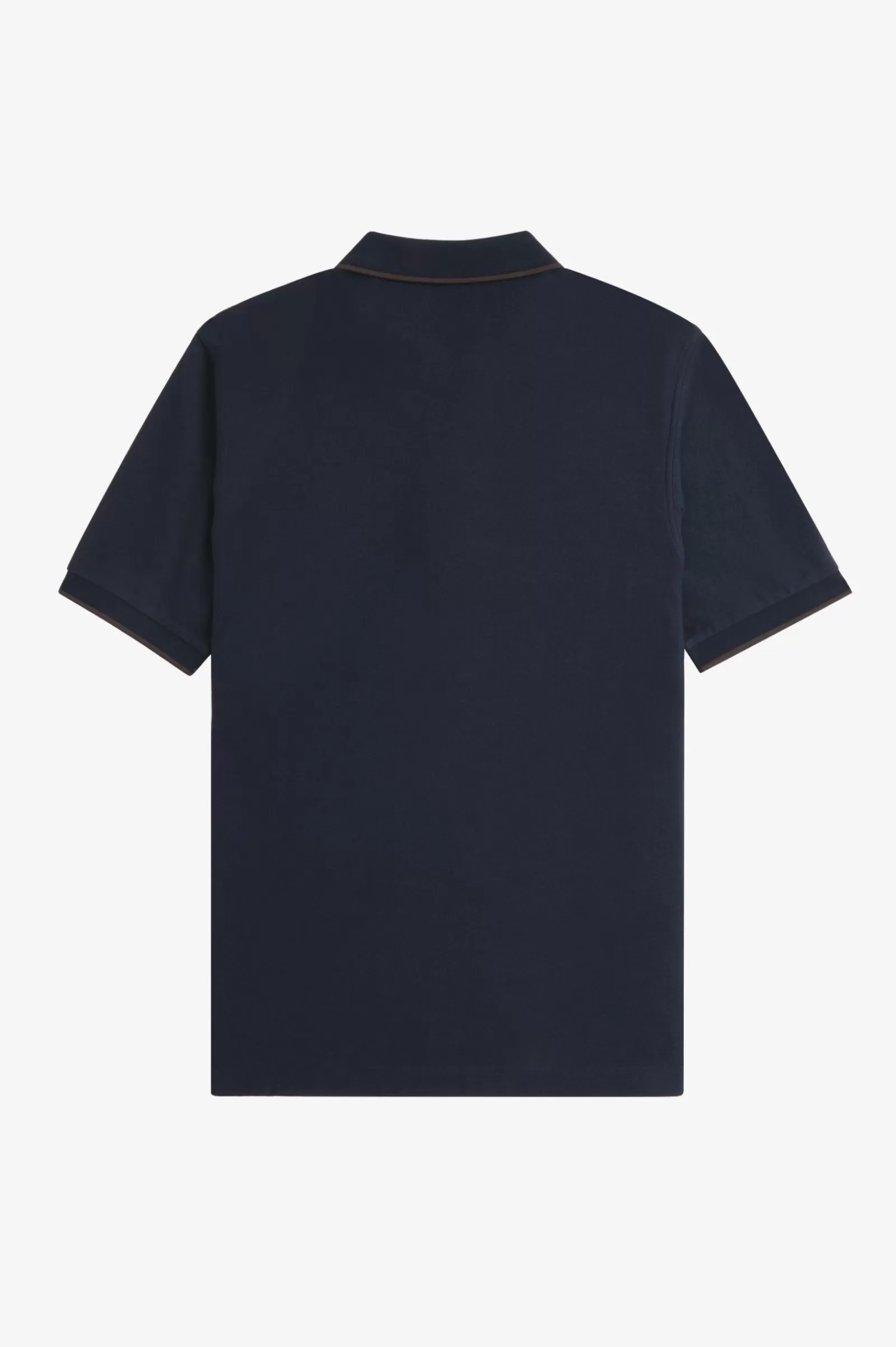 MULHER Fred Perry Polo Com Fecho De Correr Na Gola Em Piqué De Crepe