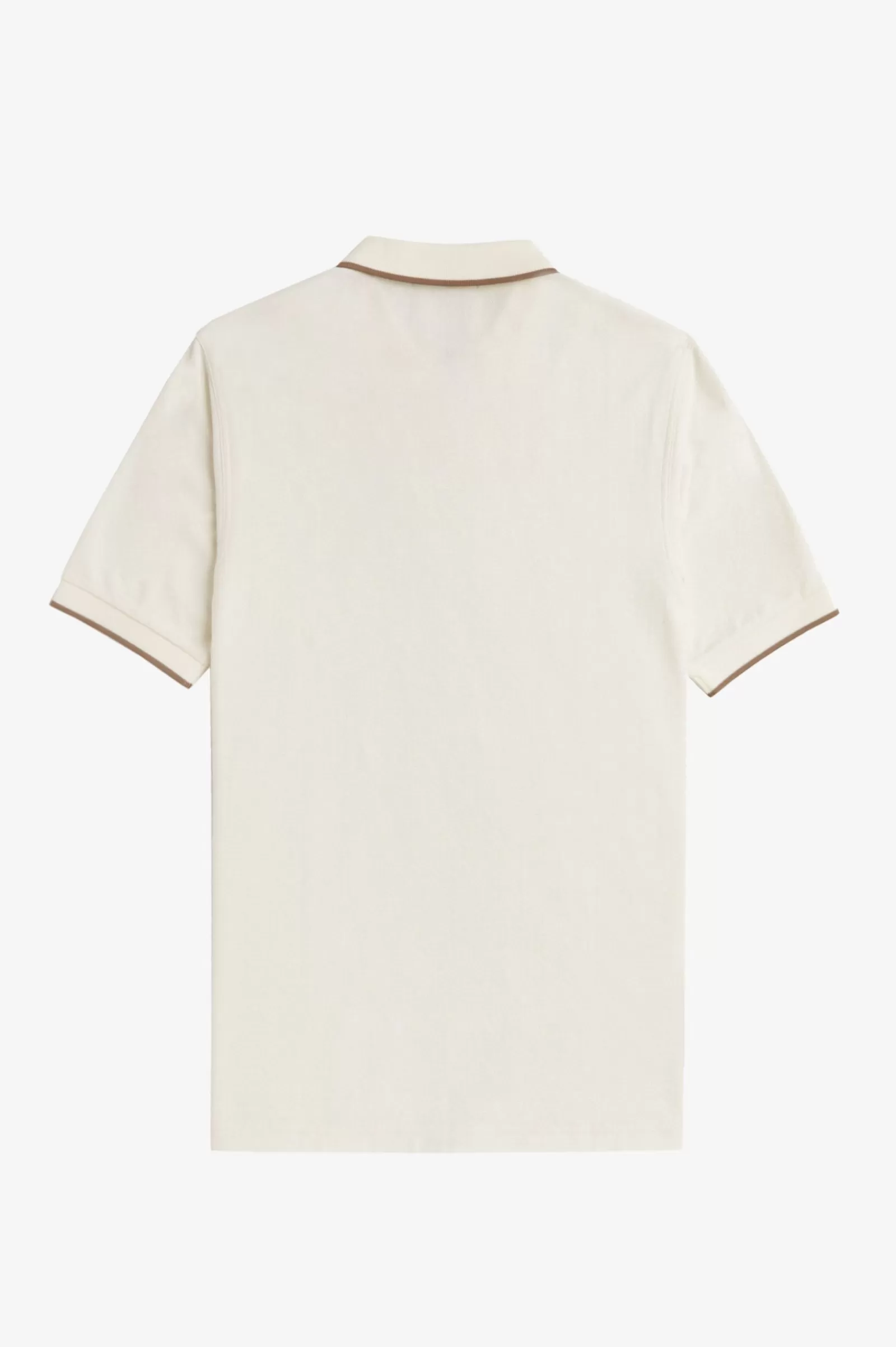MULHER Fred Perry Polo Com Fecho De Correr Na Gola Em Piqué De Crepe
