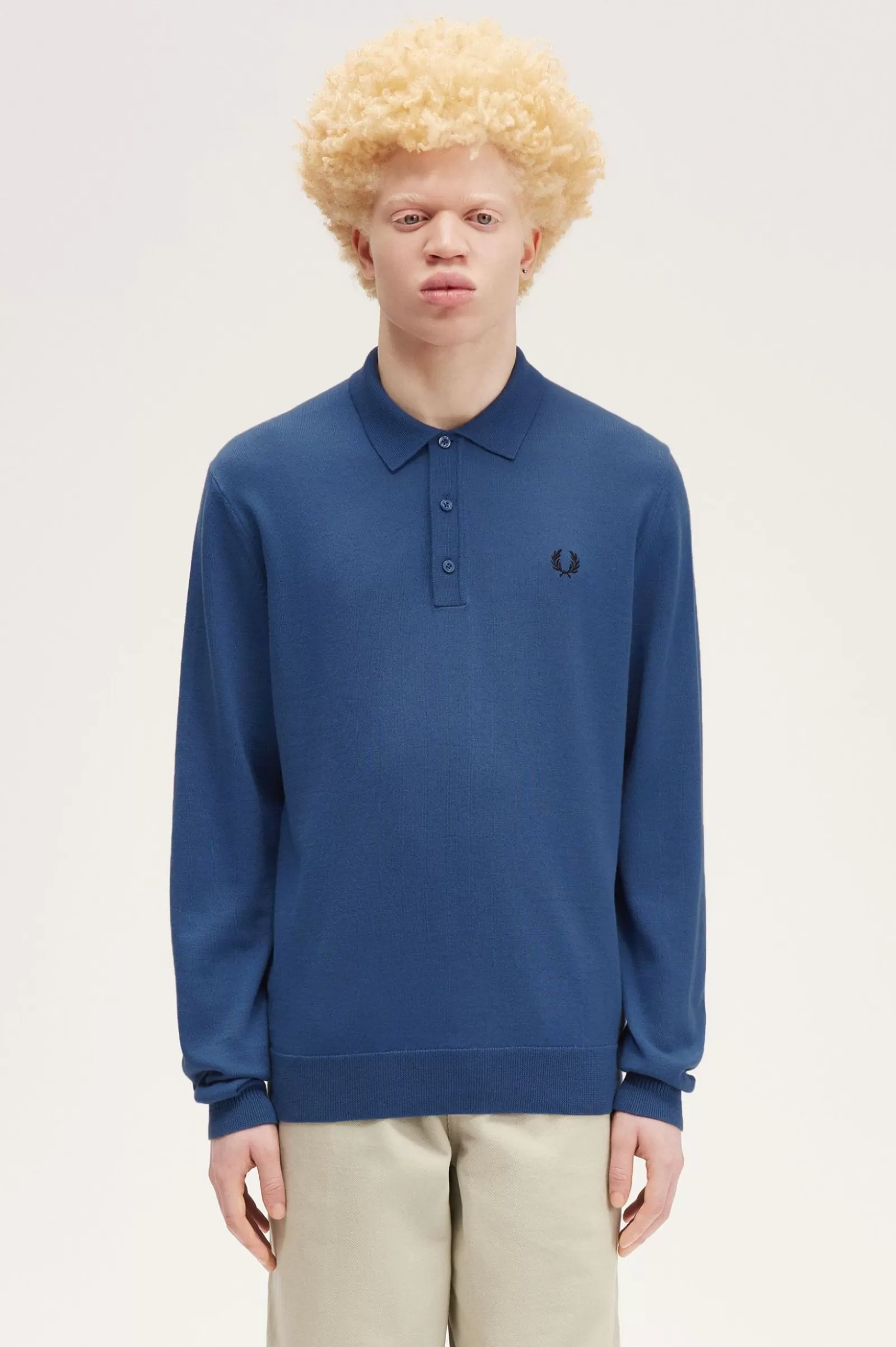 MULHER Fred Perry Polo De Malha Clássica