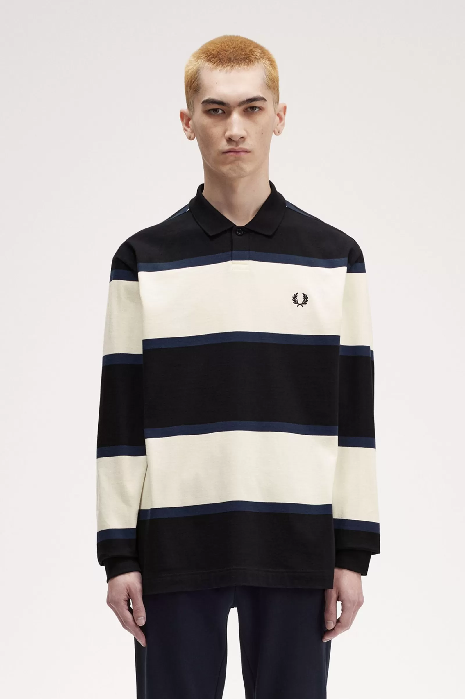 MULHER Fred Perry Polo De Manga Comprida