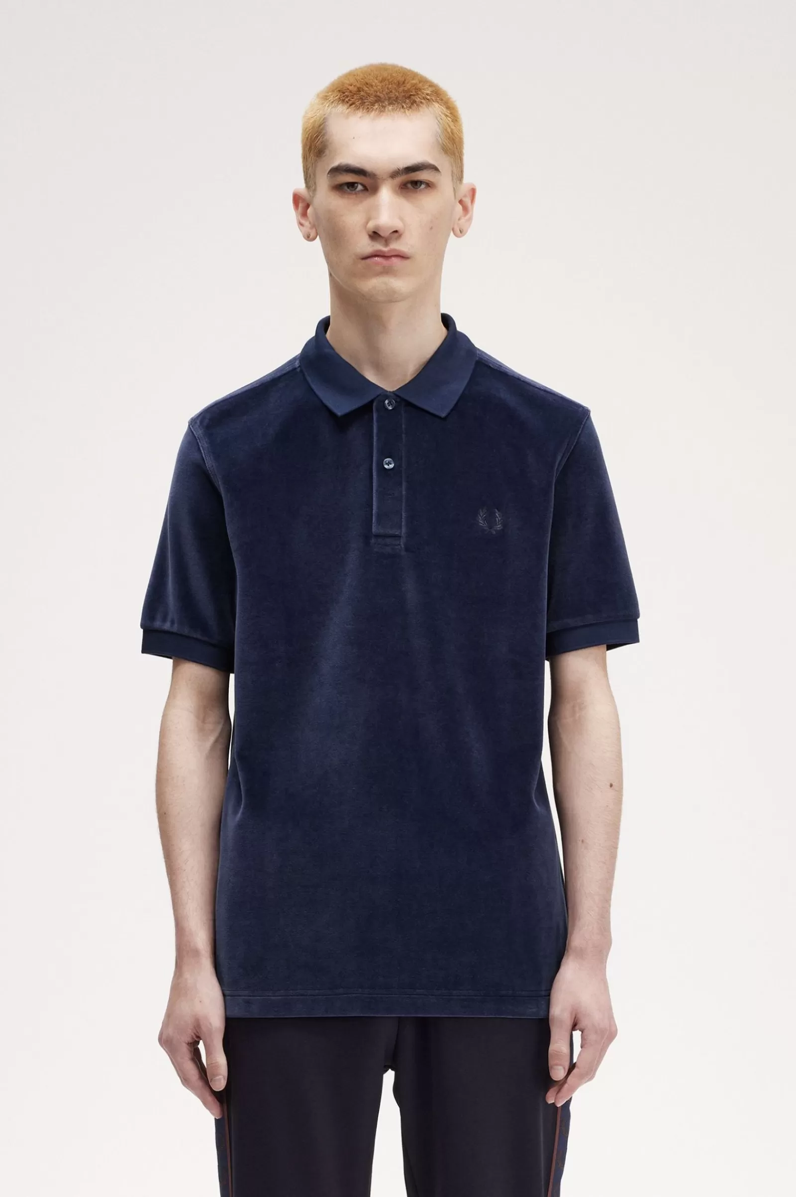 MULHER Fred Perry Polo Em Veludo