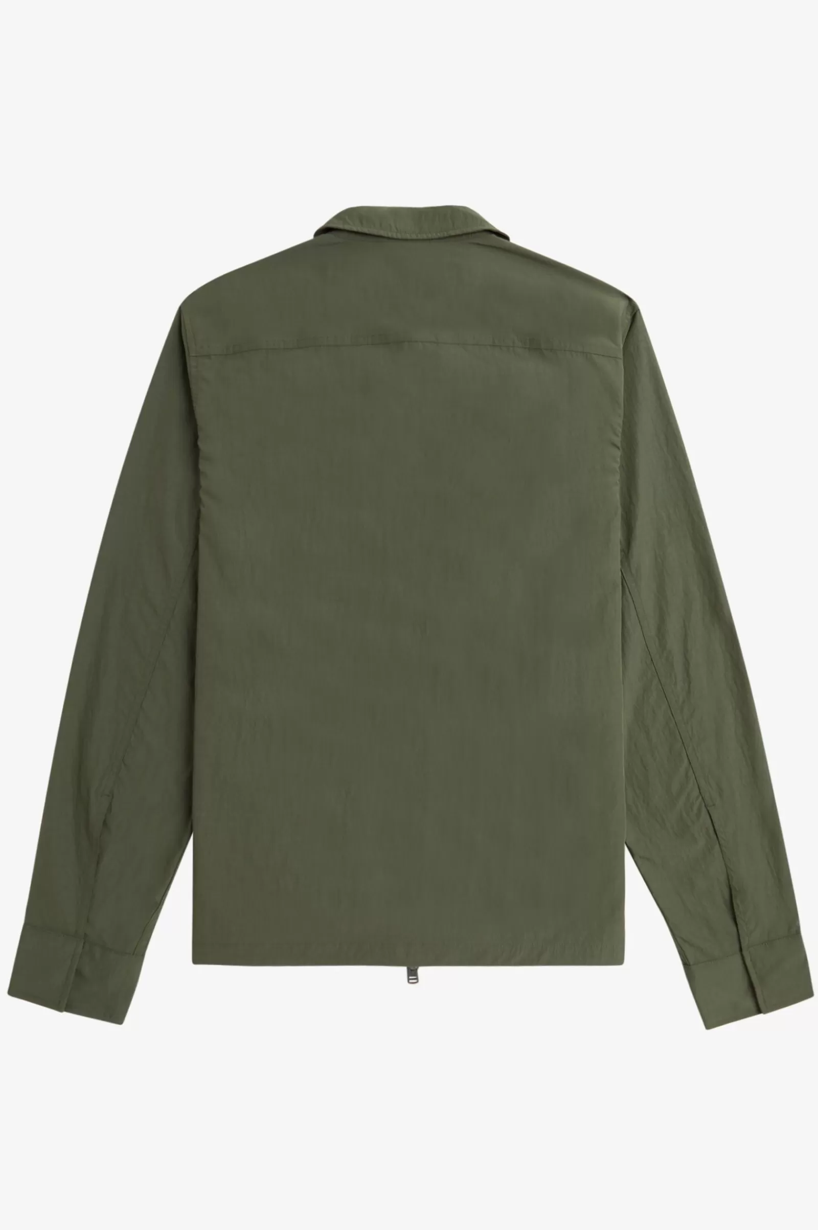 MULHER Fred Perry Sobrecamisa Com Fecho De Correr Integral Texturada
