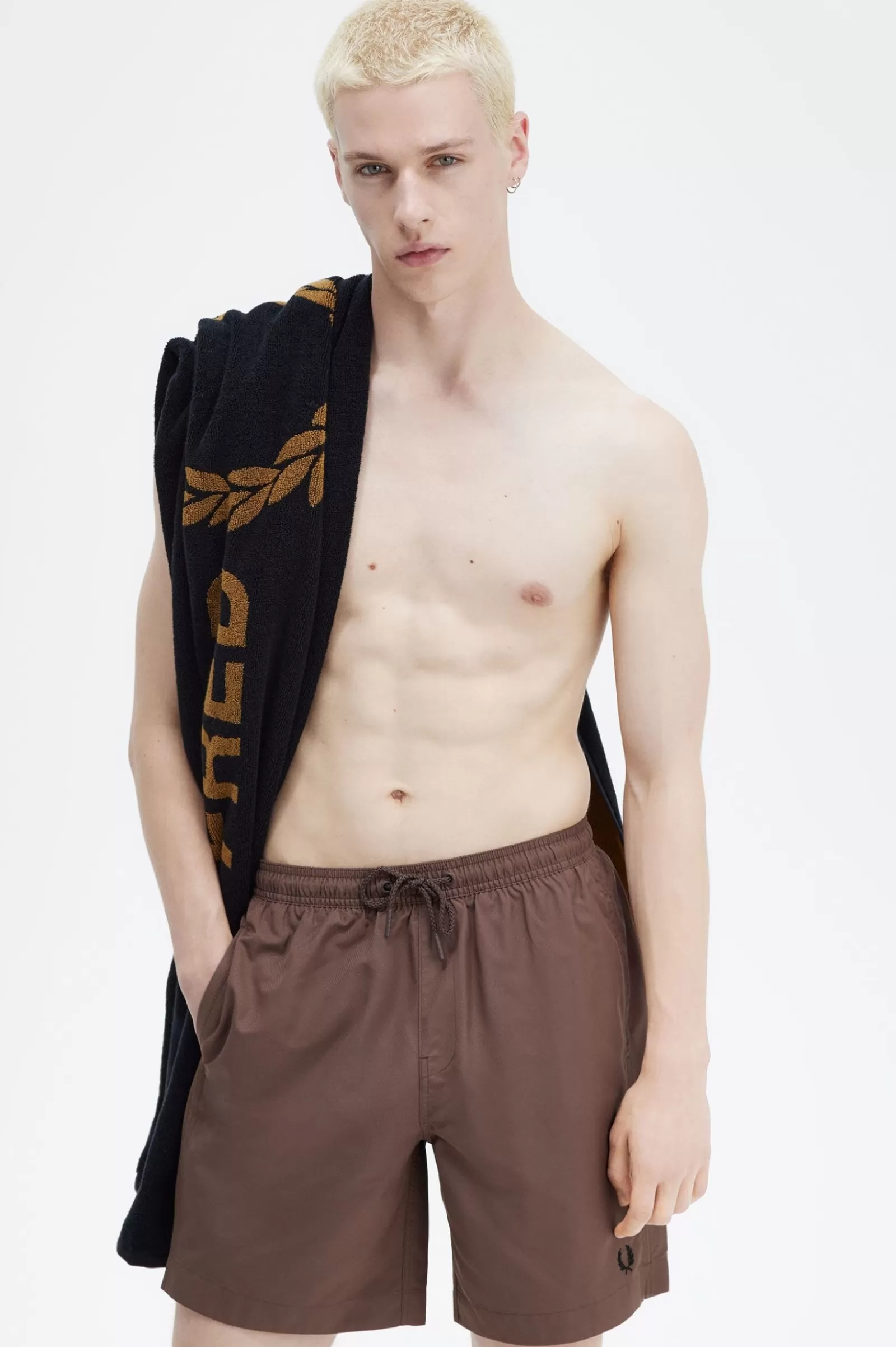 MULHER Fred Perry Toalha De Praia Com Símbolo Da Marca