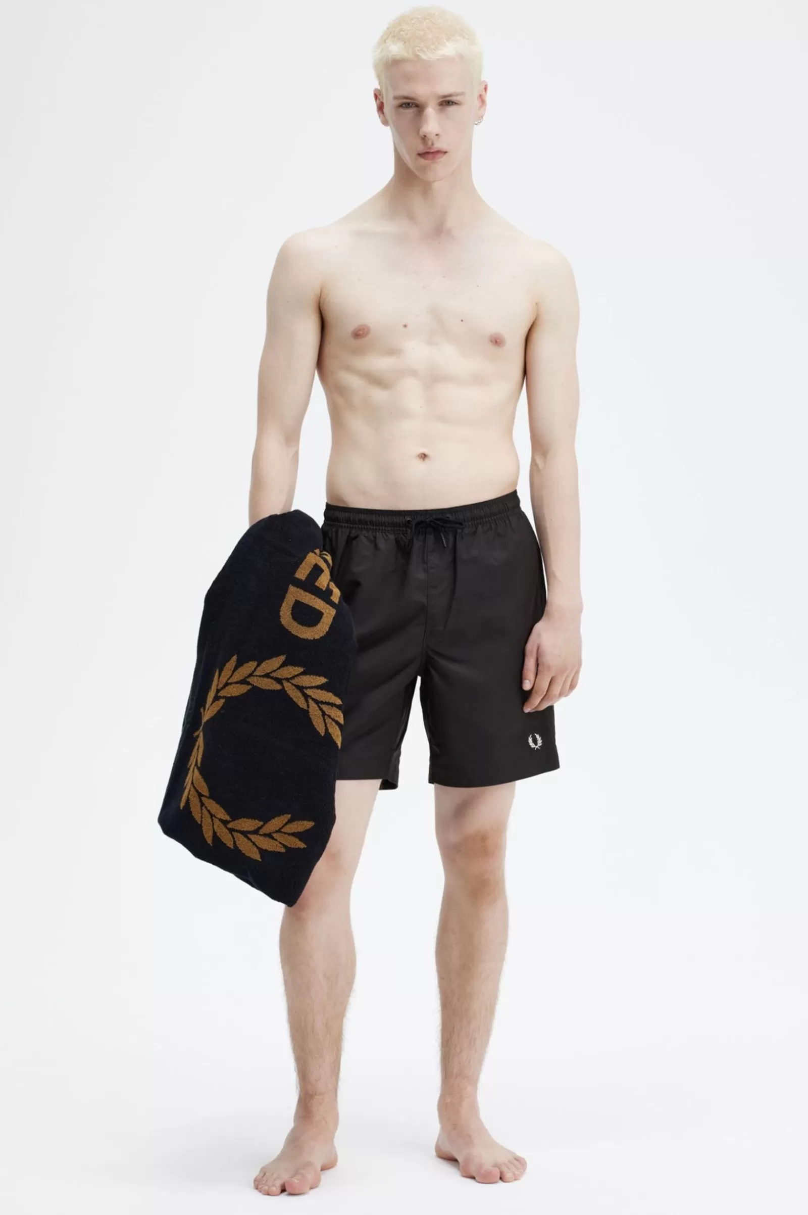 MULHER Fred Perry Toalha De Praia Com Símbolo Da Marca