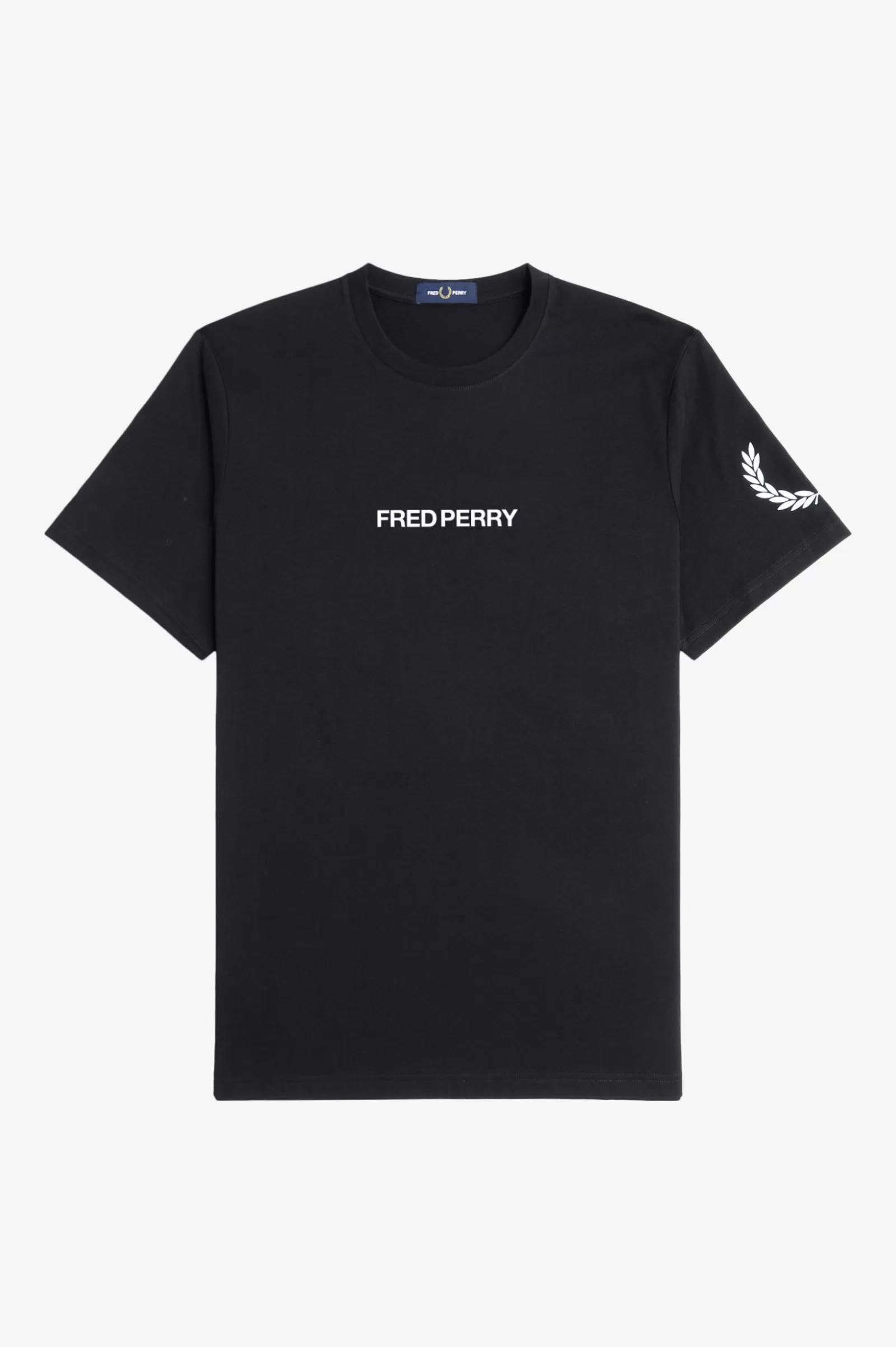 MULHER Fred Perry T-shirt Com Símbolo Duplo Da Marca