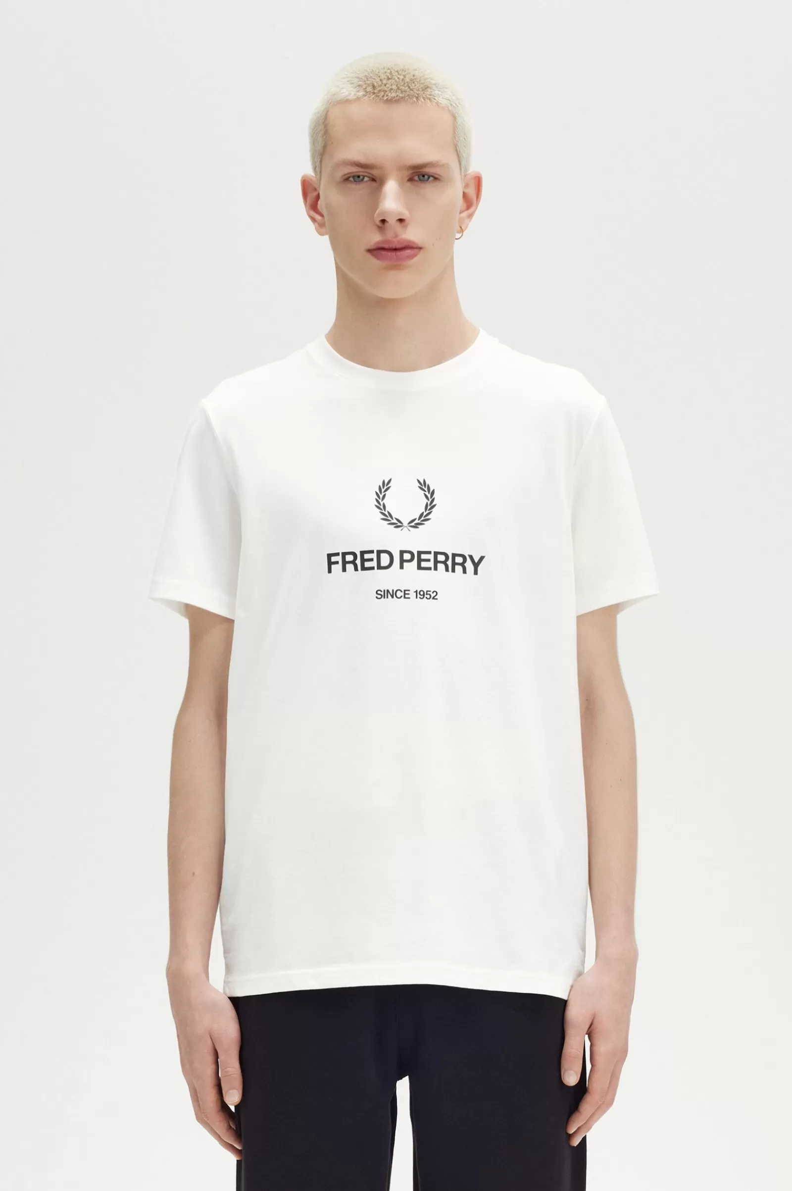 MULHER Fred Perry T-shirt Gráfica