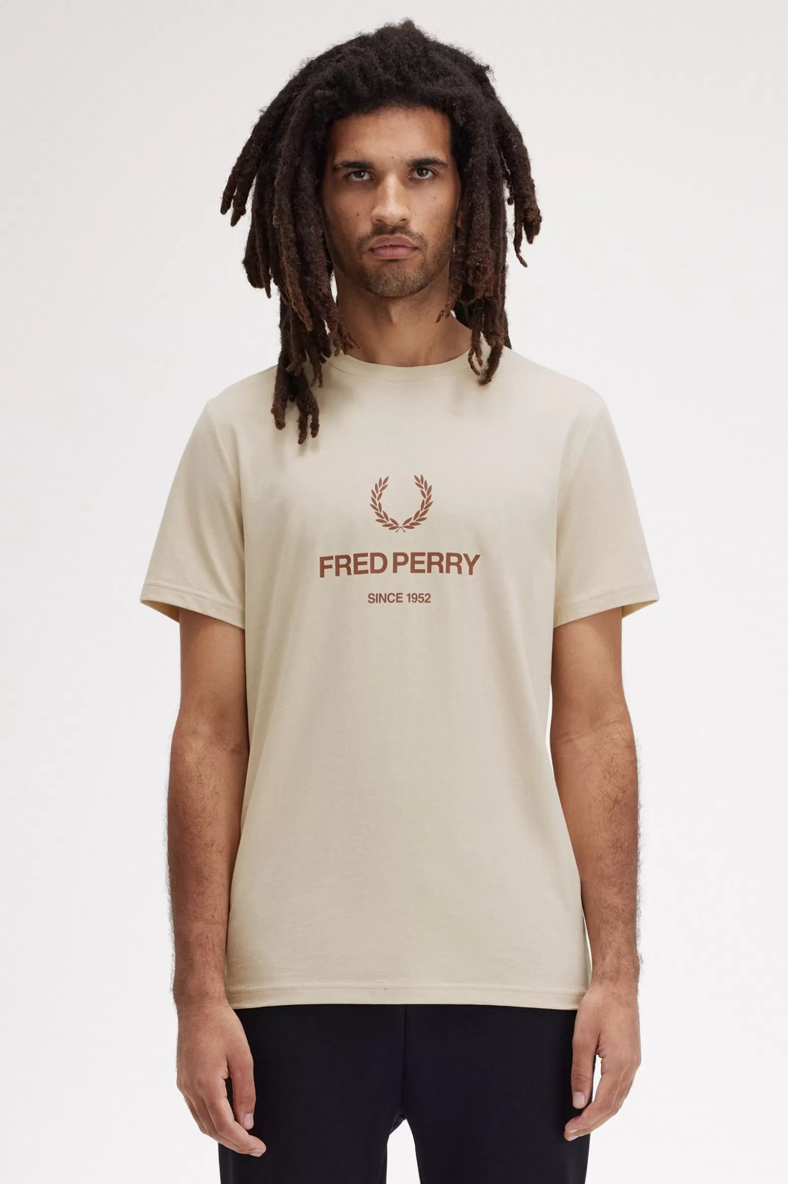 MULHER Fred Perry T-shirt Gráfica