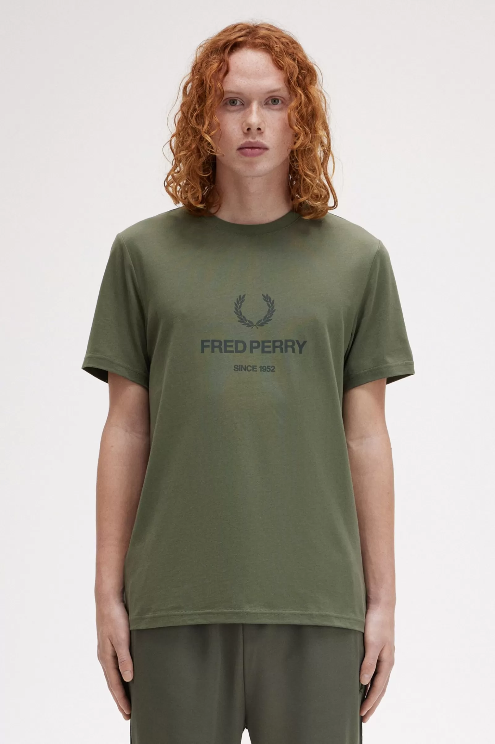 MULHER Fred Perry T-shirt Gráfica