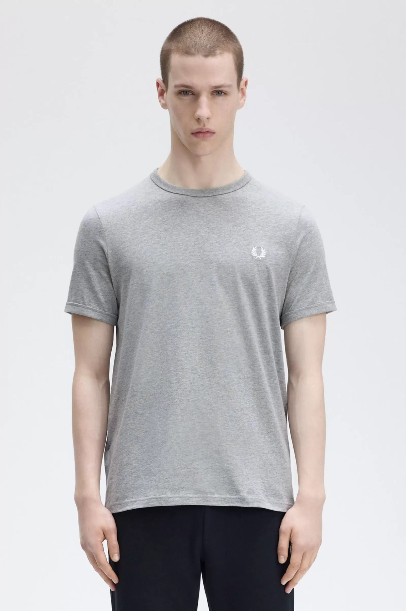 MULHER Fred Perry T-Shirt Ringer