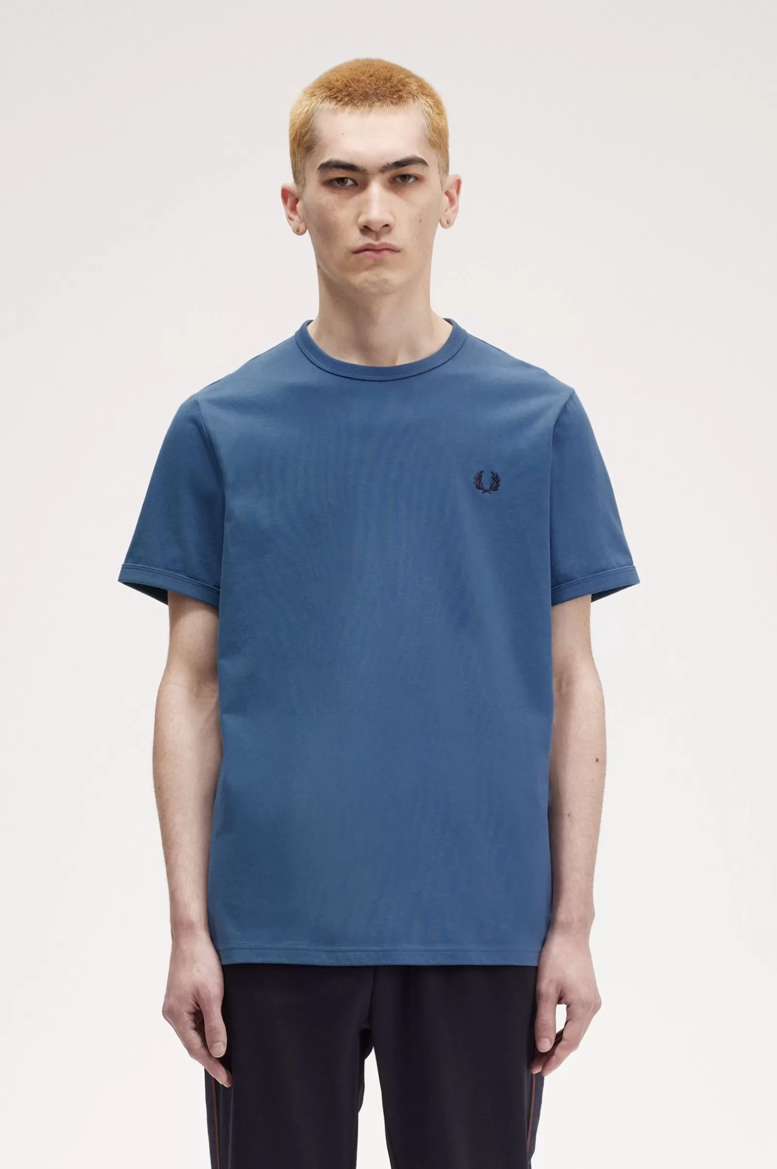 MULHER Fred Perry T-shirt Ringer