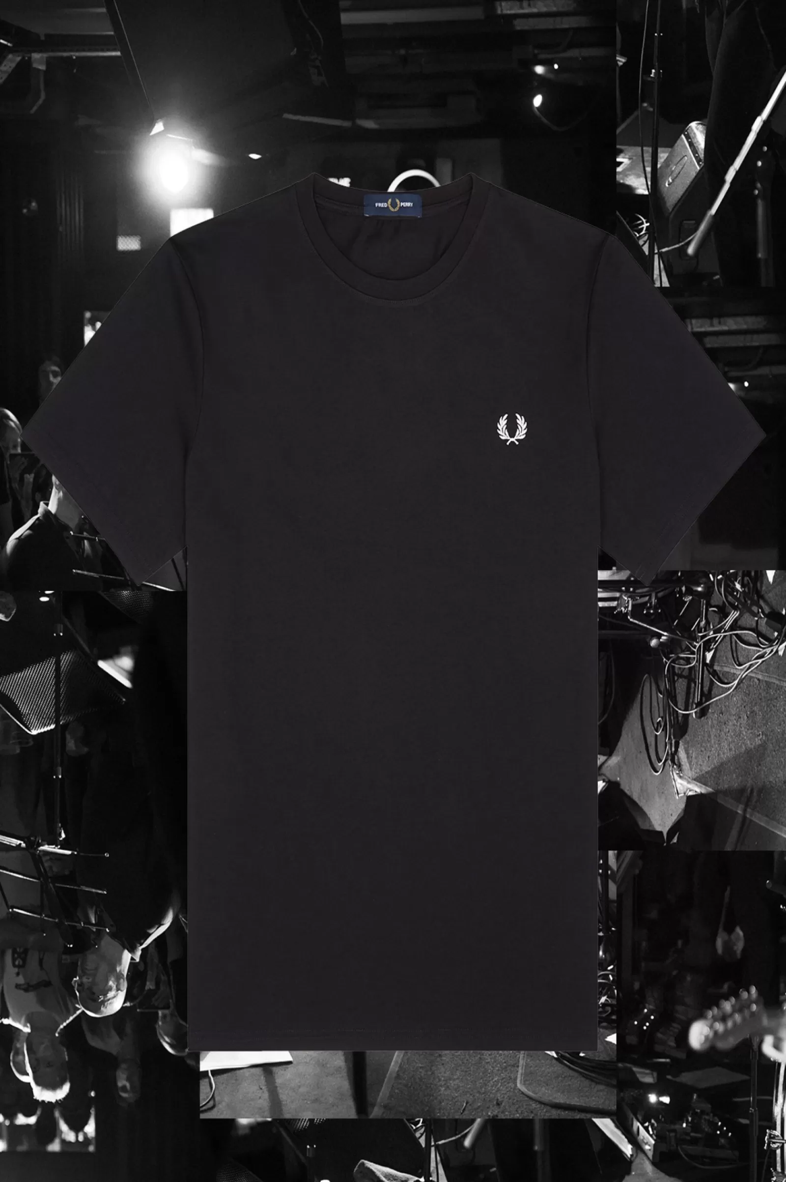 MULHER Fred Perry T-shirt Ringer Bristol